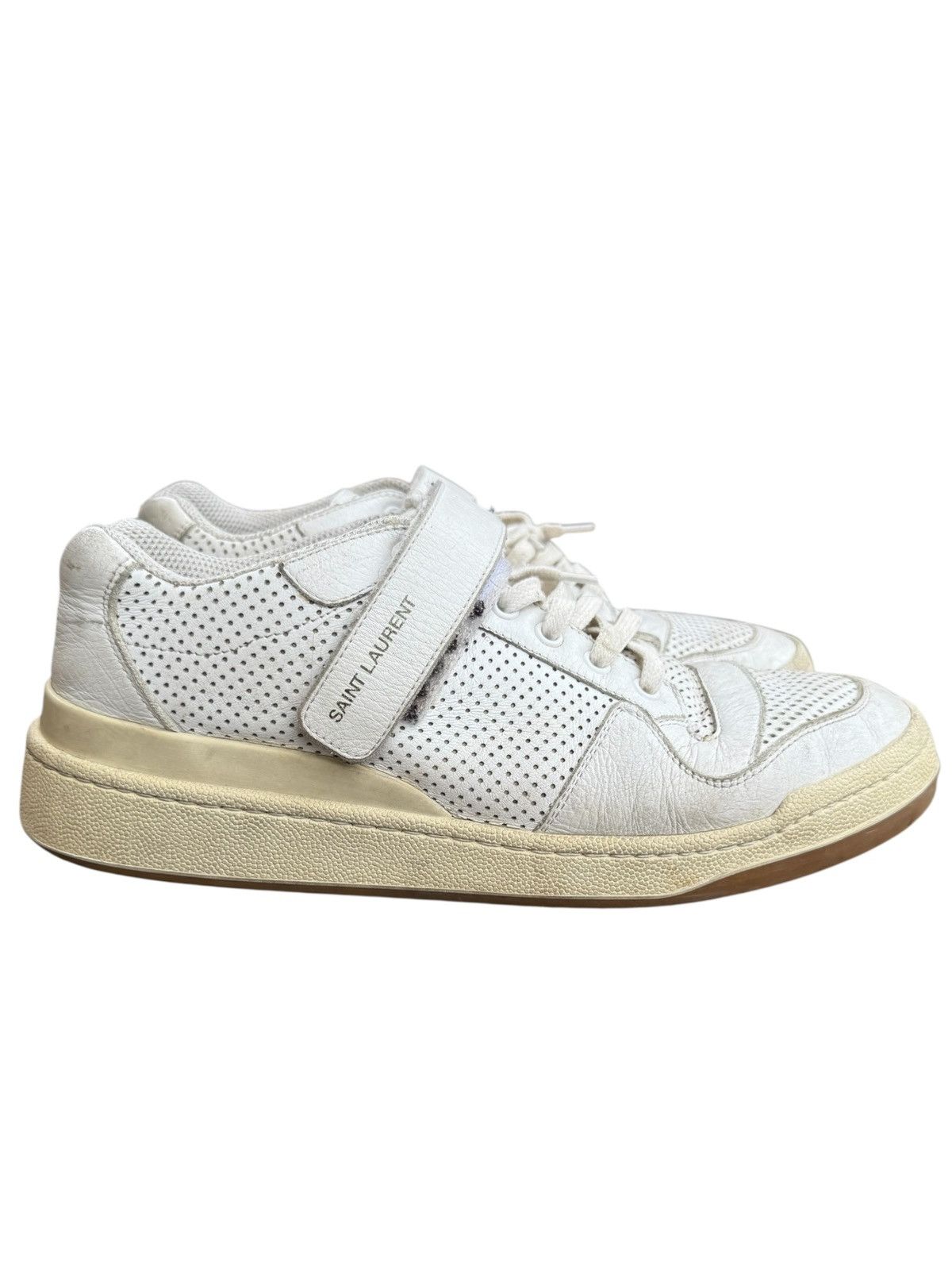 Saint Laurent Paris Saint laurent sl24 low top sneakers Size US 9 / EU 42 - 3 Thumbnail