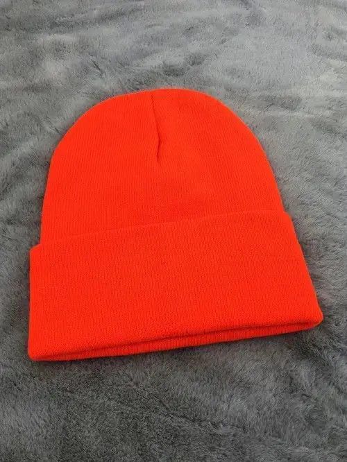 Other Orange Beanie Hats Size ONE SIZE - 4 Thumbnail