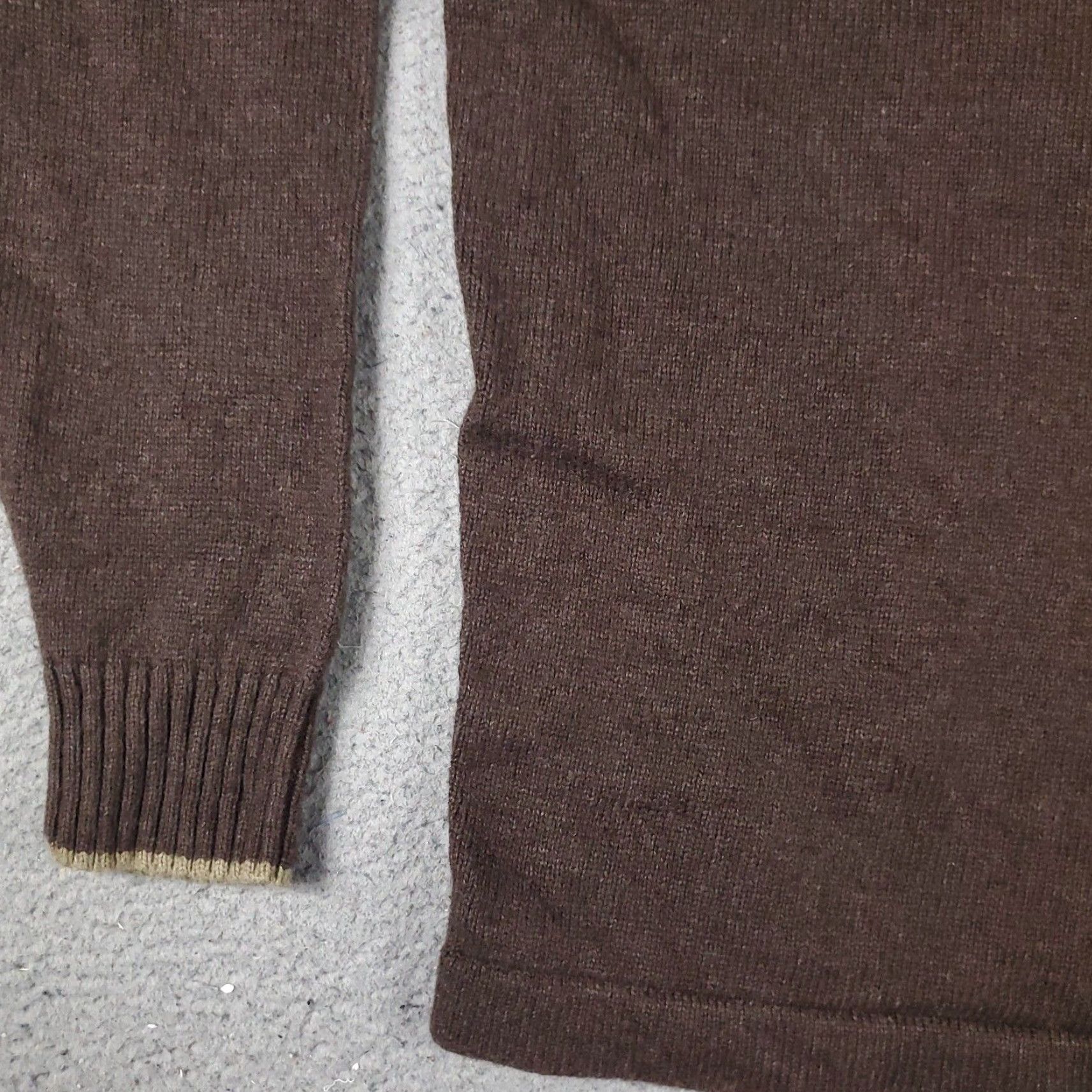 Vintage VINTAGE Columbia Sweater Men's 2XL Pullover Knit 1/4 Zip Brown Casual Outdoor Size US XXL / EU 58 / 5 - 3 Thumbnail