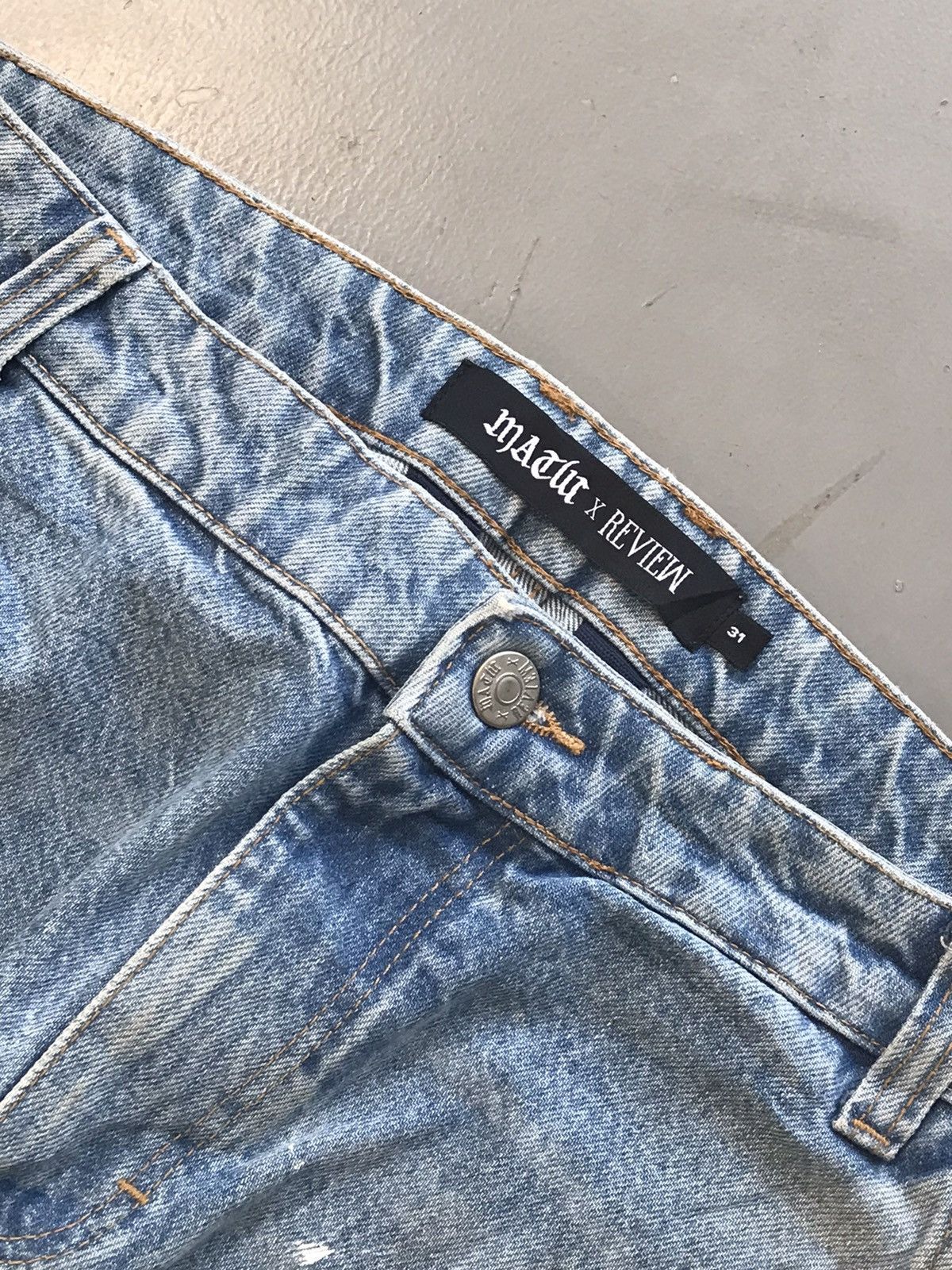 Vintage Vintage dusty double knee carpenter denim Size US 32 / EU 48 - 4 Thumbnail