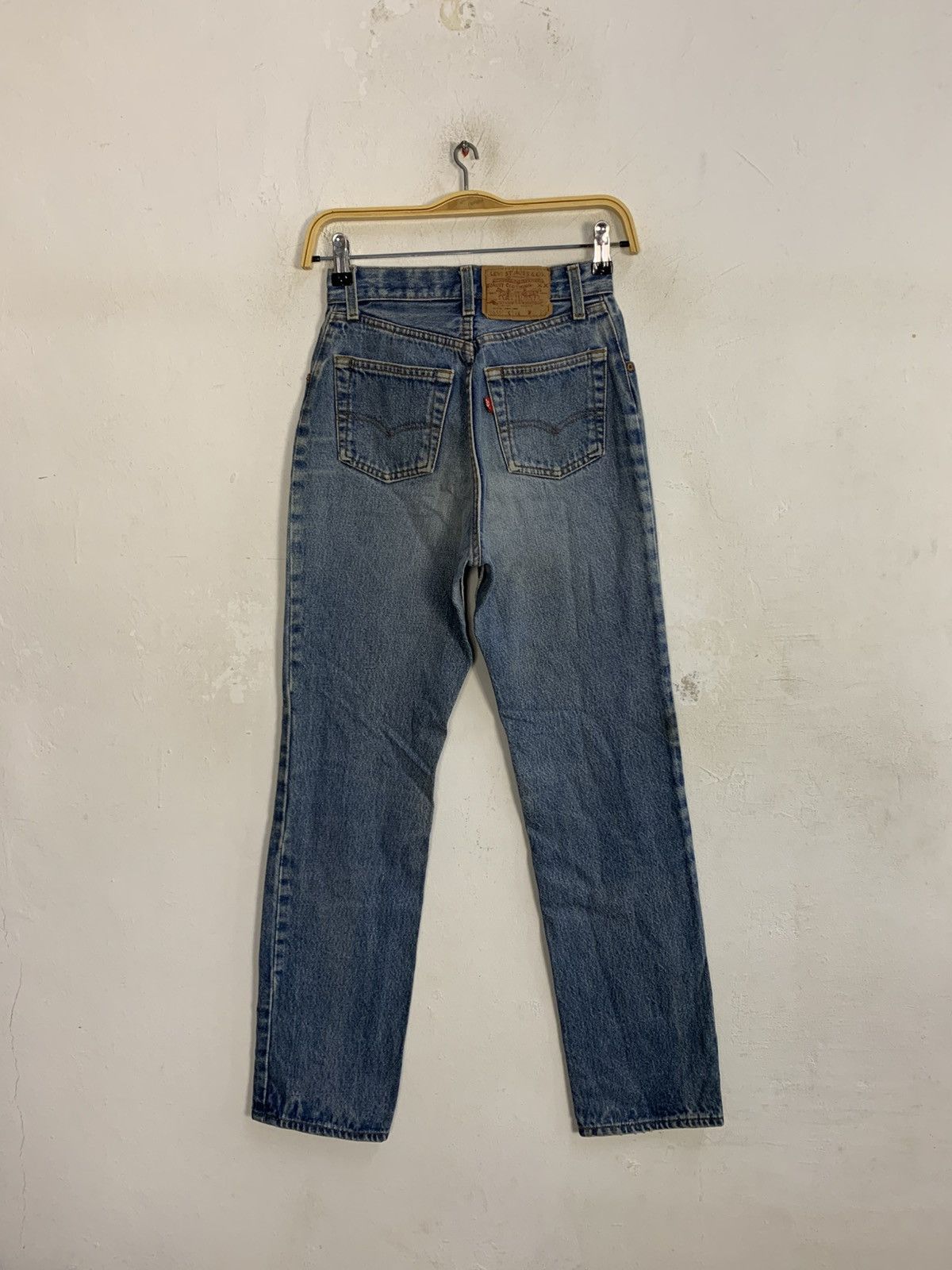 Levi's 90s Levis Strauss Lot 26501-0116 Denim Jeans Straight Cut Size 24" / US 00 / IT 34 - 4 Thumbnail