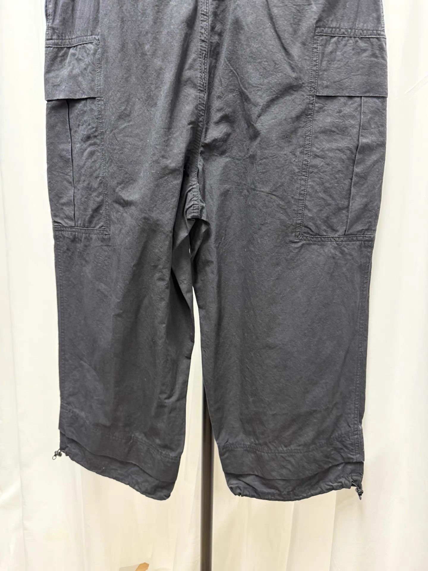 The Viridi-anne TVA Linen Cropped Cargo Pants K20 Size US 31 - 6 Thumbnail