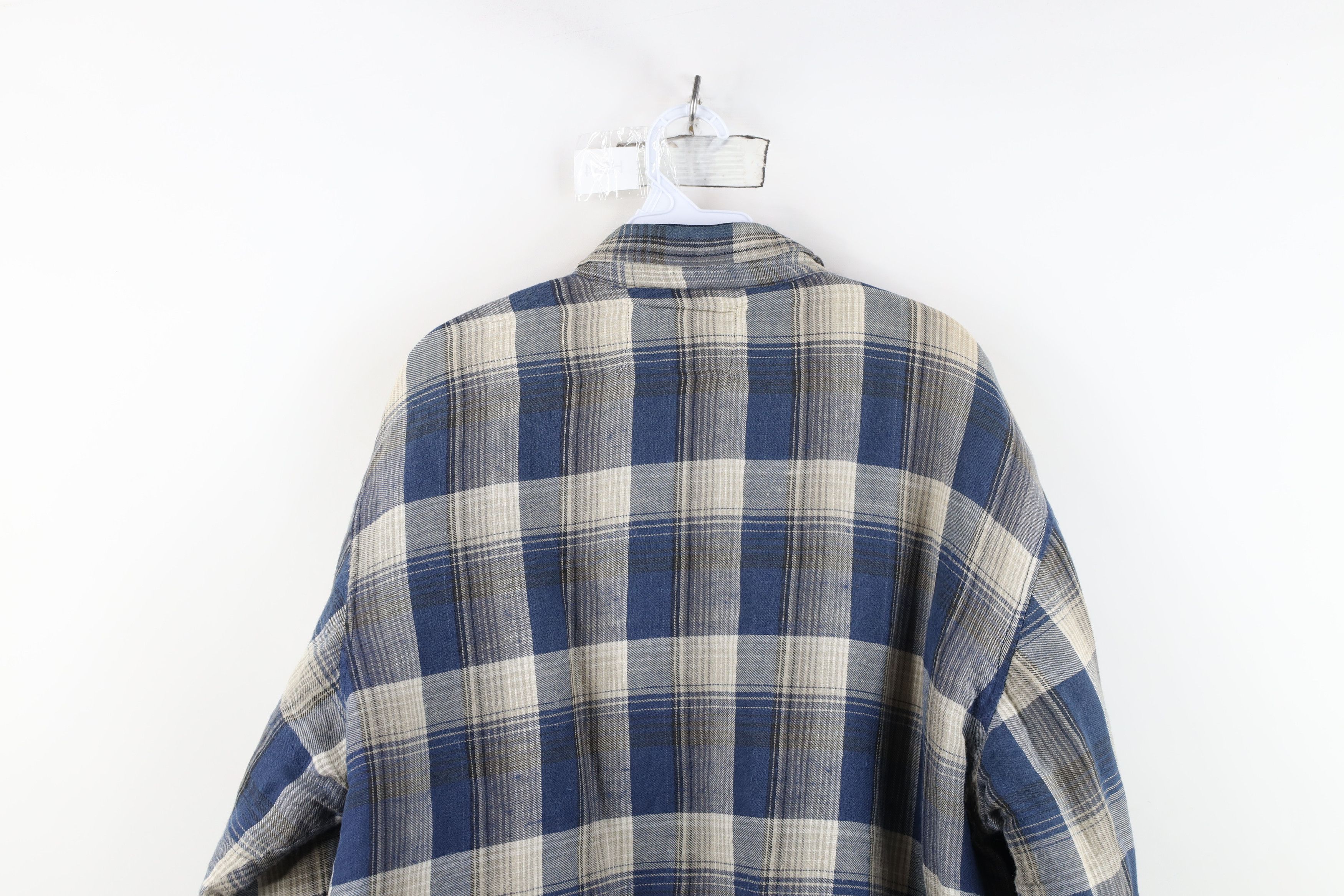 Vintage Vintage 90s Y2K Streetwear Button Shirt Jacket Jac Shirt Size US XXL / EU 58 / 5 - 13 Thumbnail