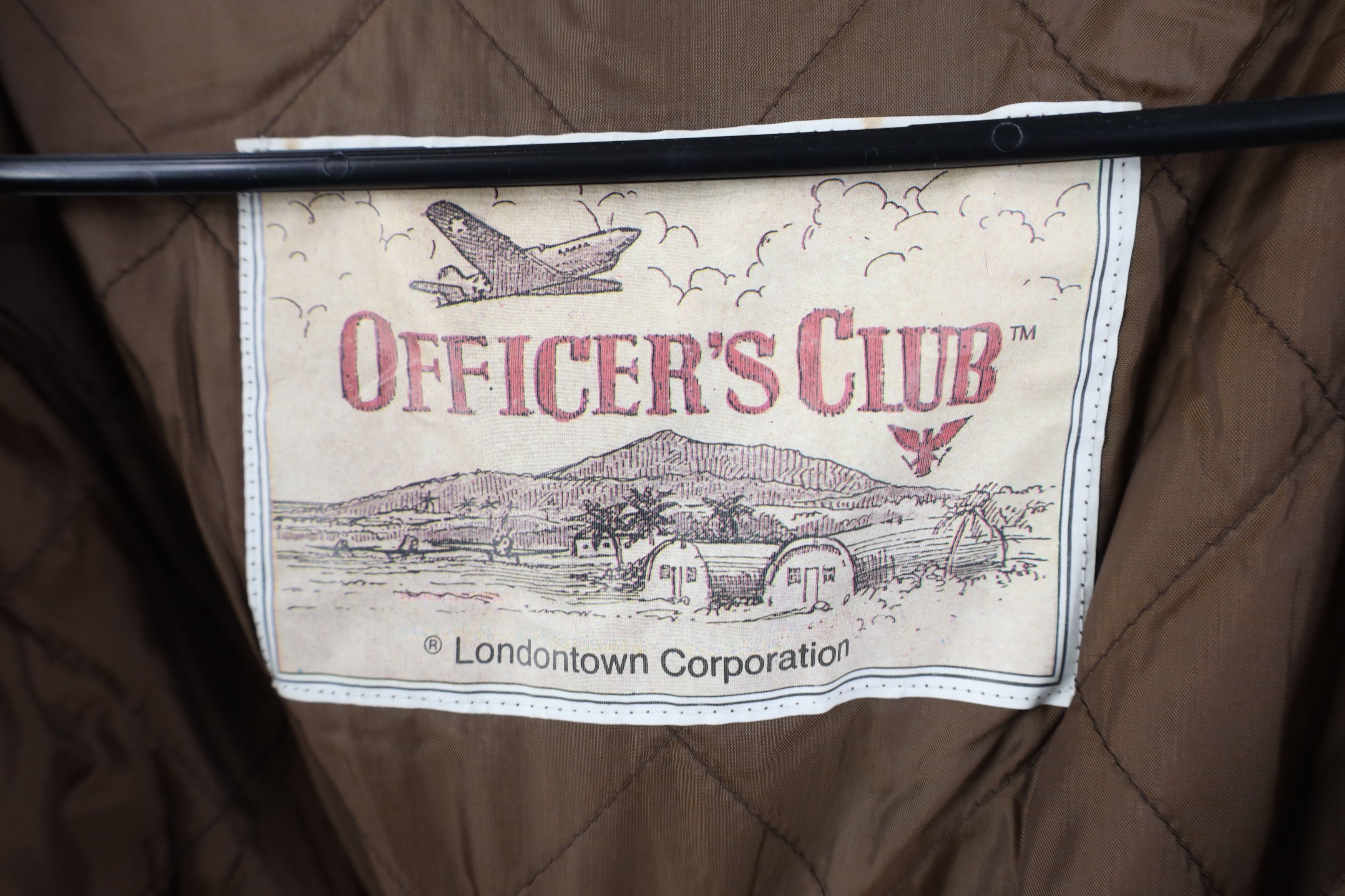 Vintage Vintage 90s Streetwear Leather Flight Bomber Jacket Brown Size US L / EU 52-54 / 3 - 11 Thumbnail