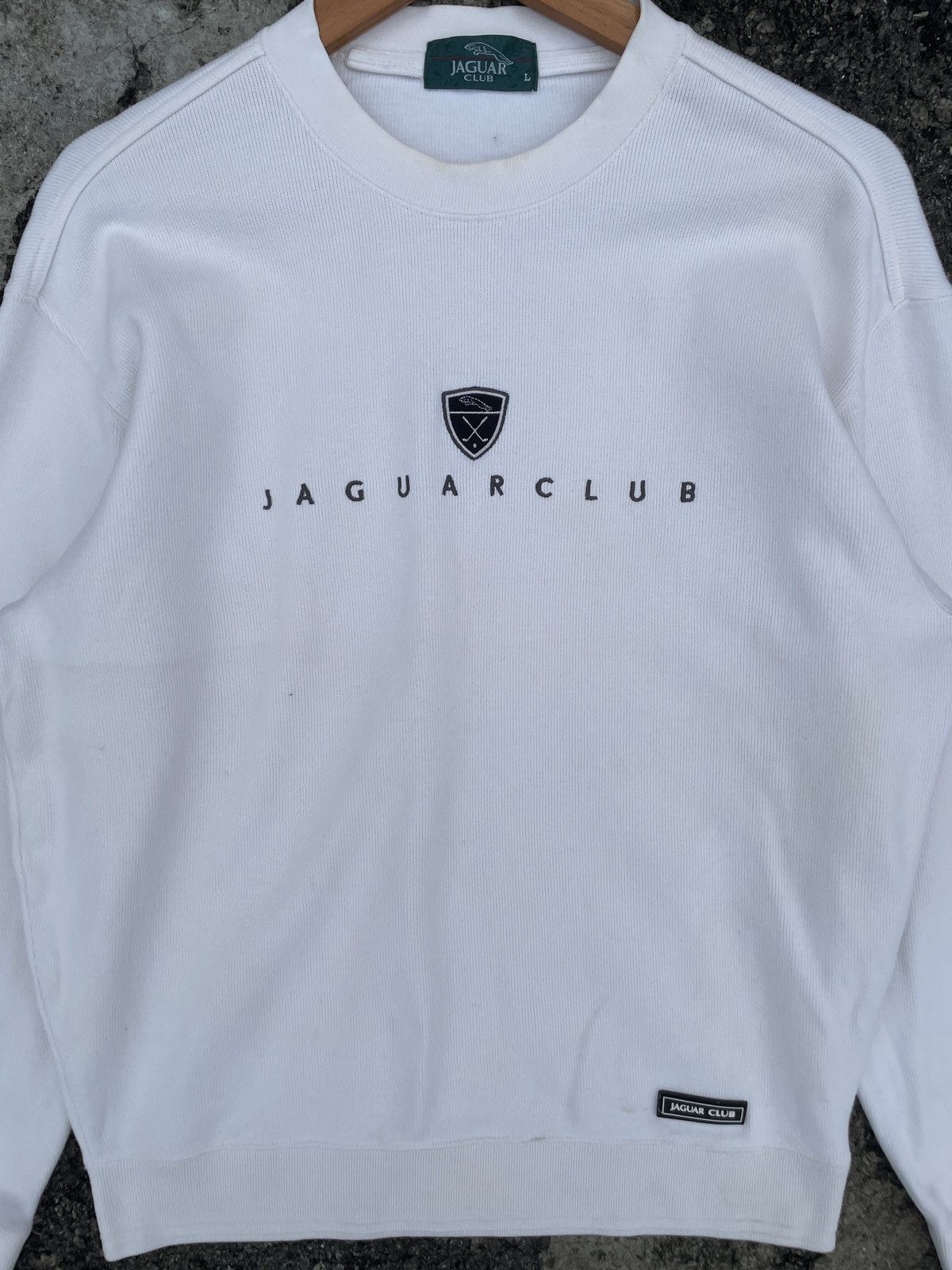 Japanese Brand Vintage Jaguar Club Embroided Logo Sweatshirt Size US M / EU 48-50 / 2 - 2 Thumbnail
