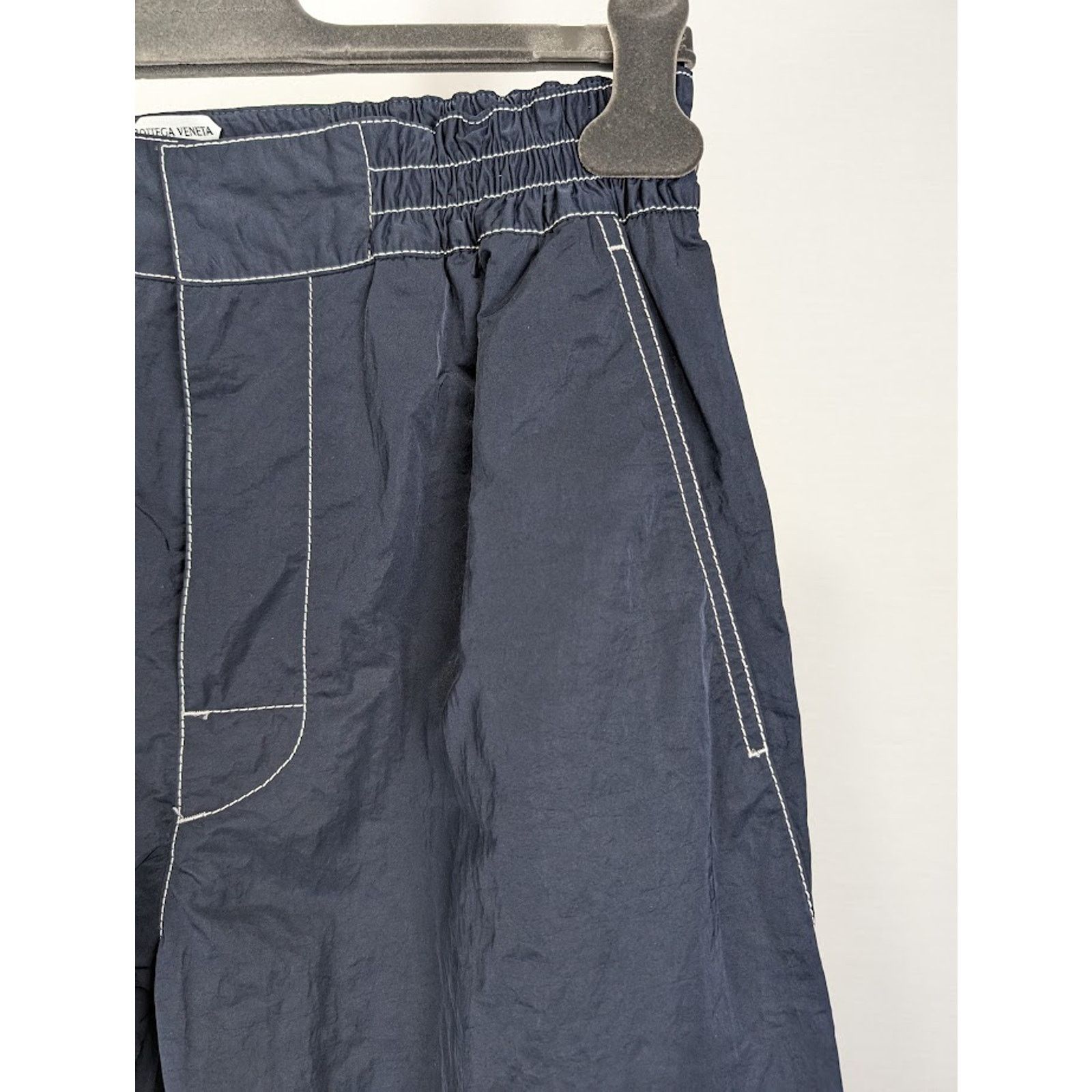 Bottega Veneta o1rshd1 Tech Nylon Trousers in Navy Size US 36 / EU 52 - 9 Thumbnail