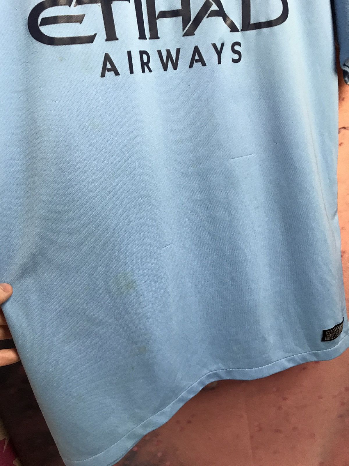 Nike Nike Manchester City Kun Aguero streetwear soccer jersey Size US XL / EU 56 / 4 - 5 Thumbnail