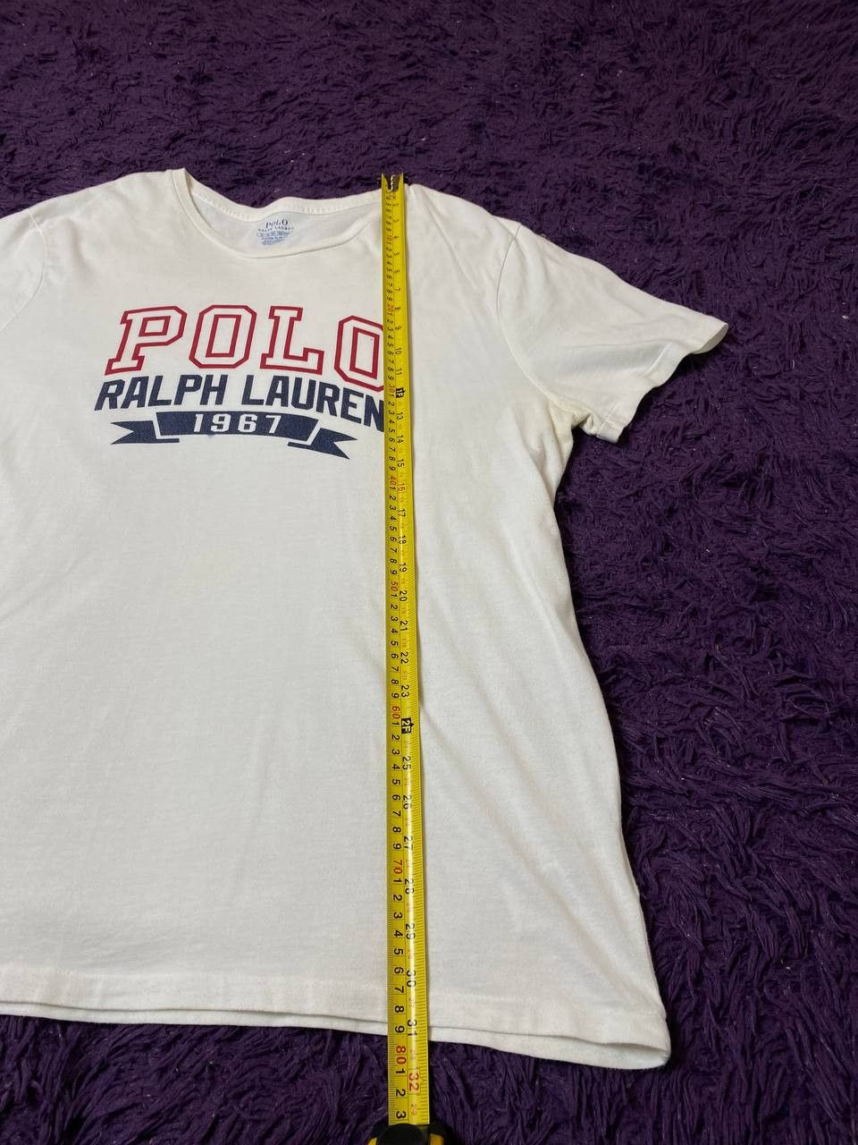 Polo Ralph Lauren Vintage Polo Ralph Lauren T-Shirt Big Logo Size US XL / EU 56 / 4 - 11 Thumbnail