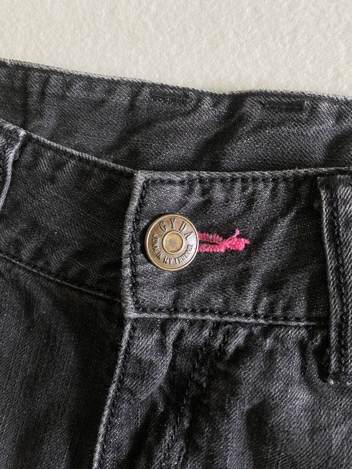 If Six Was Nine y2k gyaru gothic gyda studded mini shorts Size 27" / US 4 / IT 40 - 3 Thumbnail