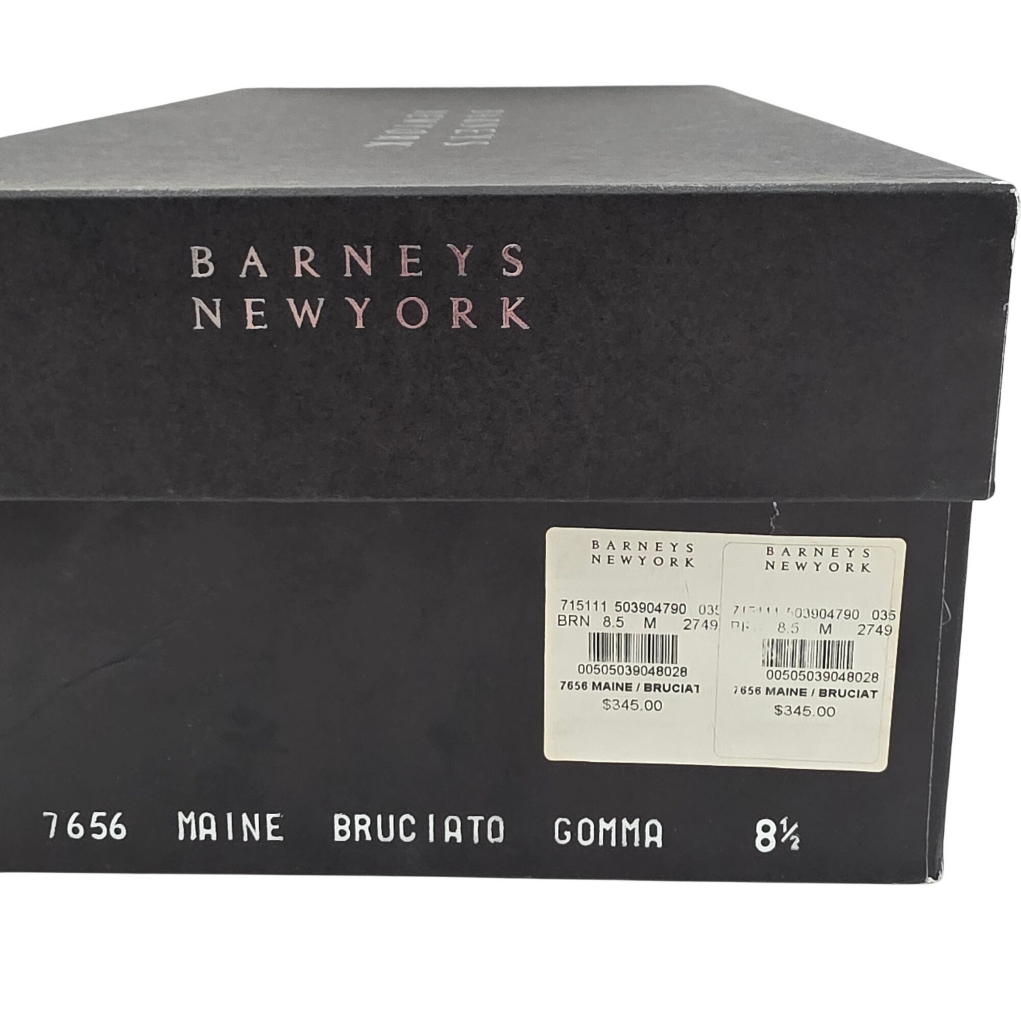 Barneys New York NEW Barneys New York 7656 Maine Burnished Brown Leather Derb Size US 8.5 / EU 41-42 - 8 Thumbnail