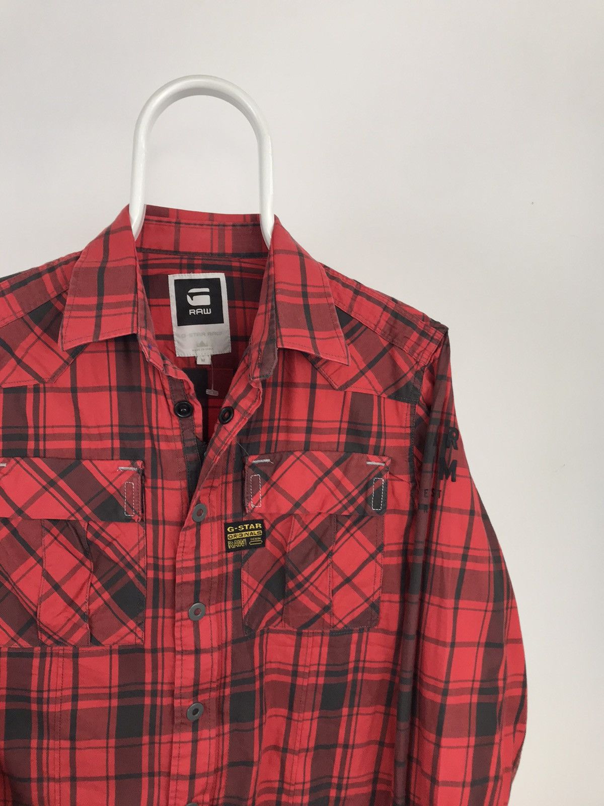 G-Star G-Star Raw Deck Check Dress Shirt L/S Size US M / EU 48-50 / 2 - 2 Thumbnail