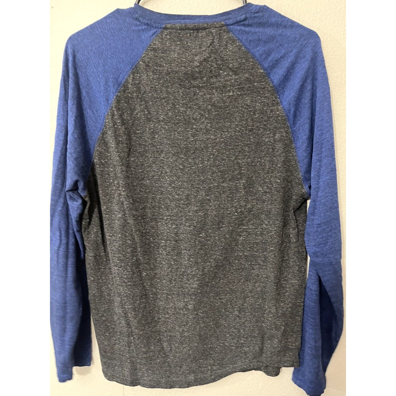 Vintage Foot Locker Athletic Fit Henley Neck Long Sleeve T-Shirt Mens M Gray Size US M / EU 48-50 / 2 - 2 Thumbnail