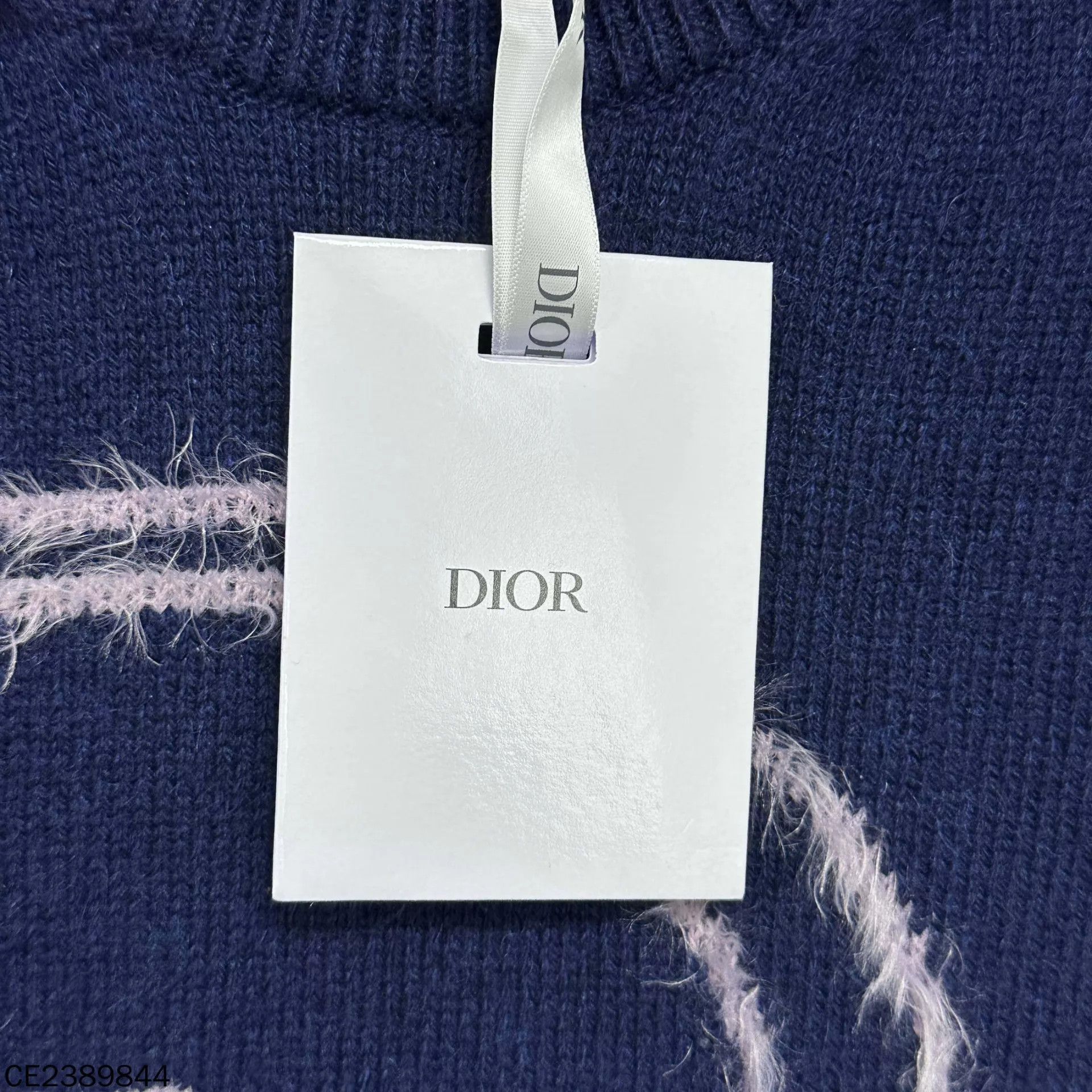 Dior Dior Cashmere Midnight Blue Sweater Vest M Size US M / EU 48-50 / 2 - 4 Thumbnail