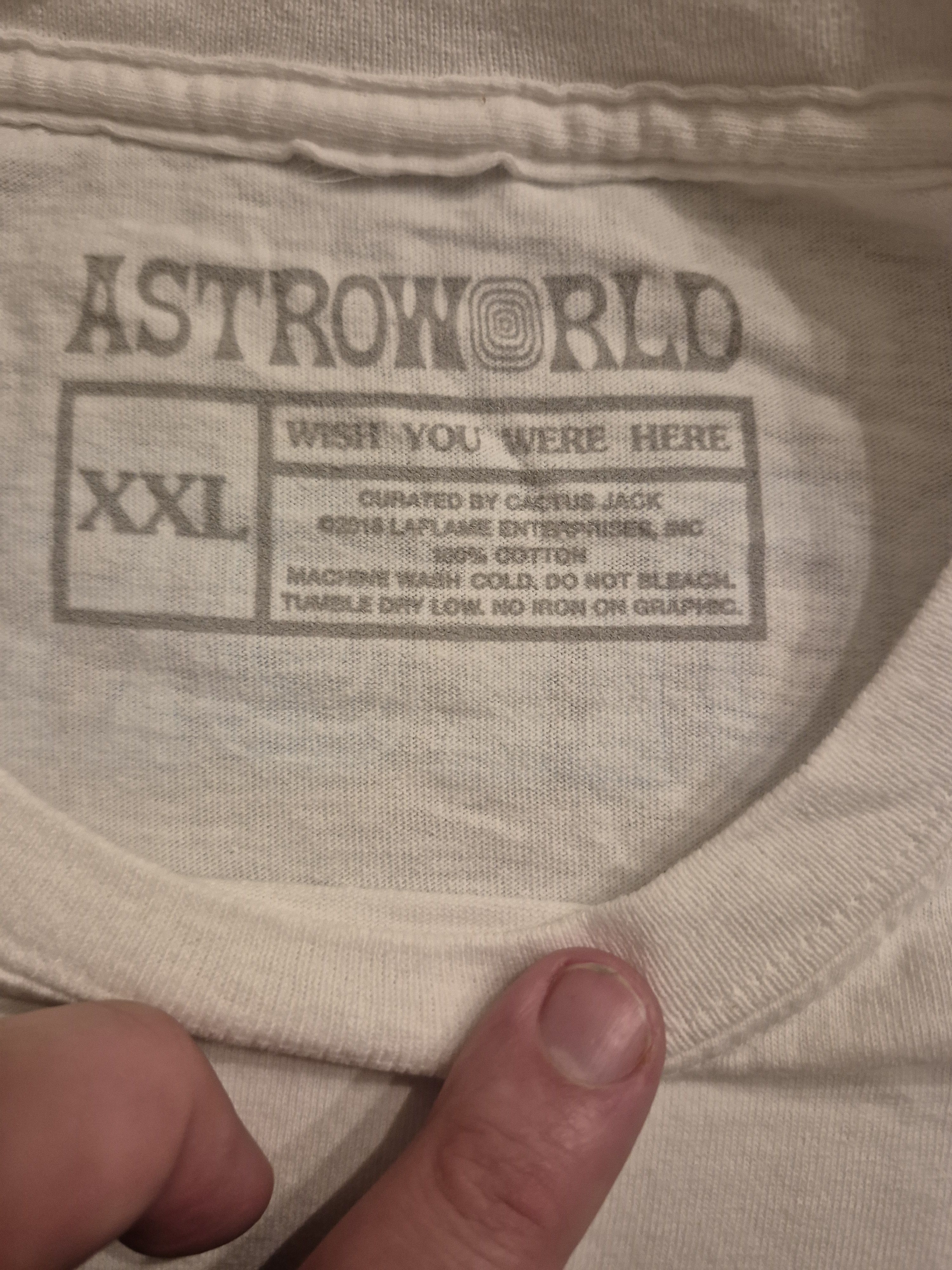 Travis Scott AstroWorld "RollerCoaster" Tee Size 2XL Size US XXL / EU 58 / 5 - 5 Thumbnail