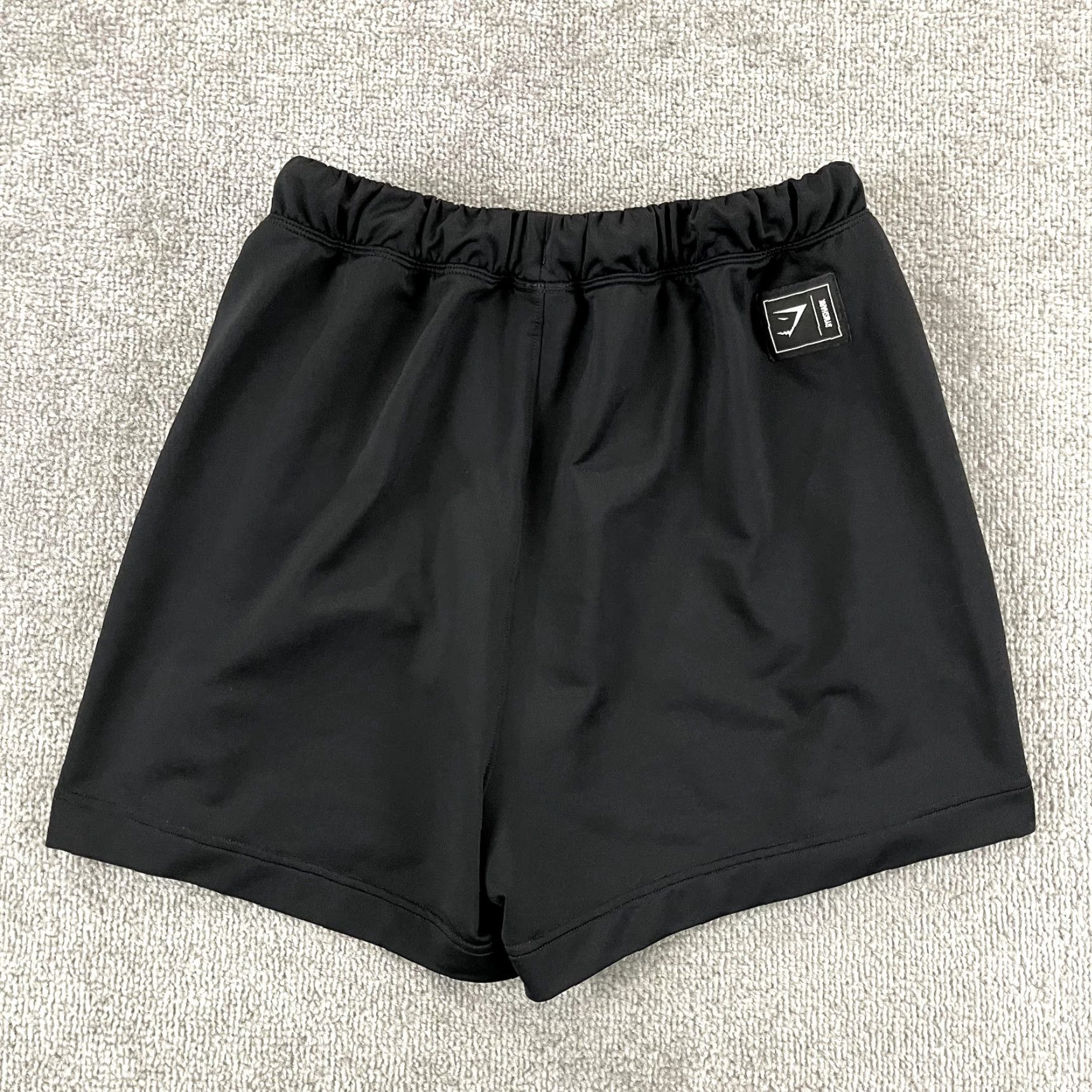 Gymshark VINTAGE Gymshark Shorts Women M 3" Black Recess Side Snap Weightlifting Gym Train Size 32" / US 10 / IT 46 - 2 Thumbnail