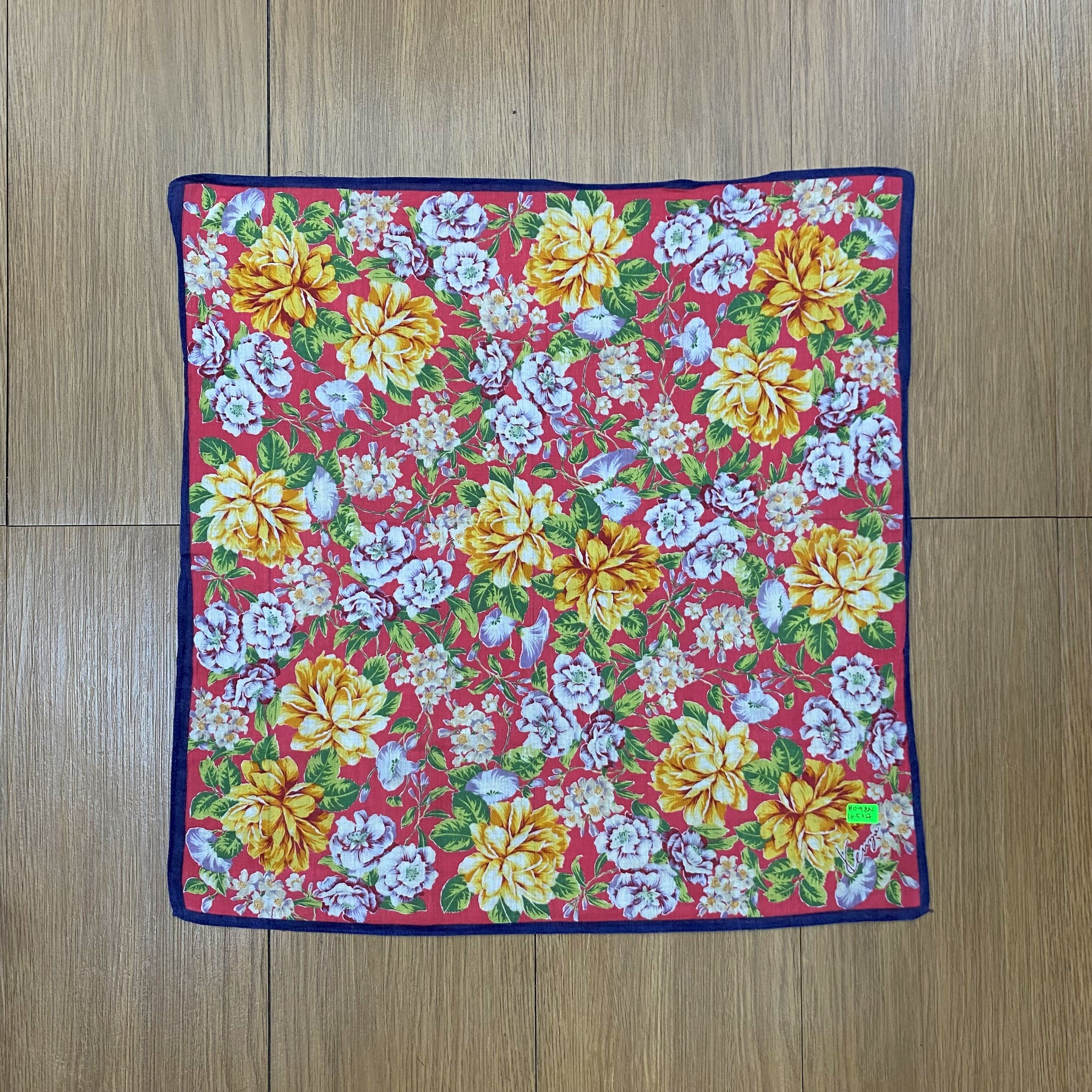 Kenzo Vintage Kenzo Handkerchief Neckerchief Bandana H098N Size ONE SIZE - 1 Thumbnail