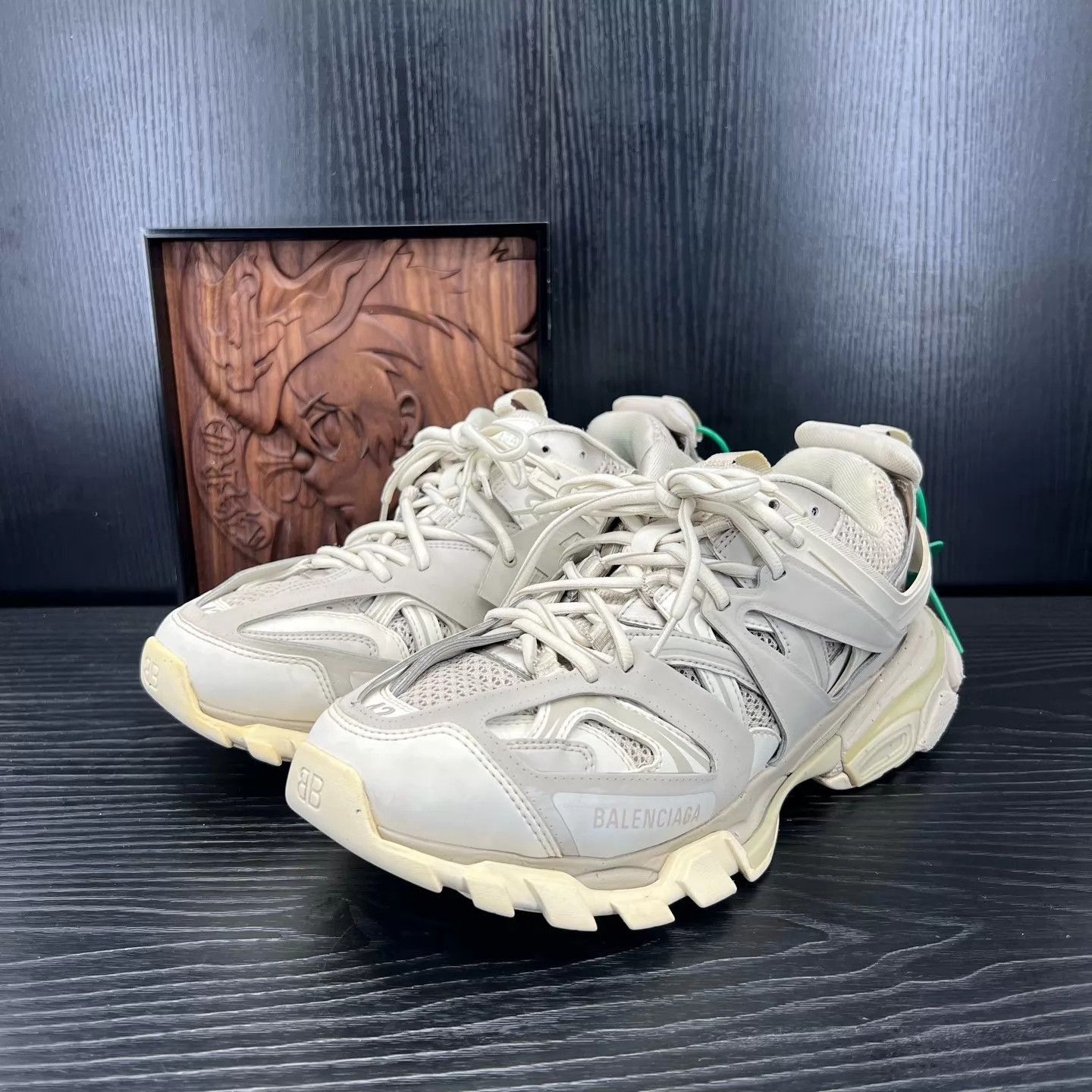 Balenciaga Multi Color Chunky Hitop Sneakers Size 9 Size US 9 / EU 42 - 1 Thumbnail