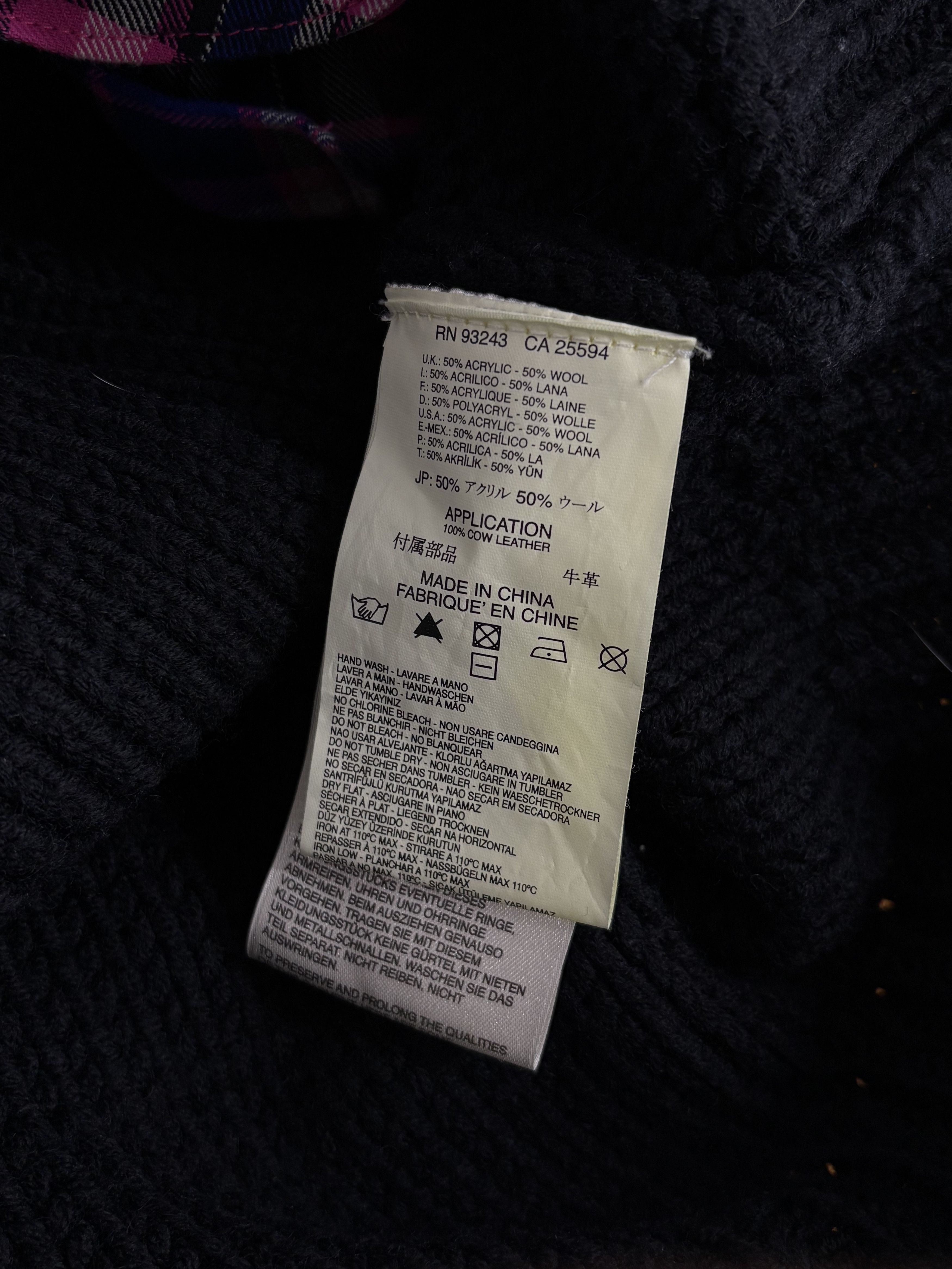 Diesel Vintage Diesel Avant Garde Heavy Knit Black Sweater Size US XL / EU 56 / 4 - 18 Thumbnail