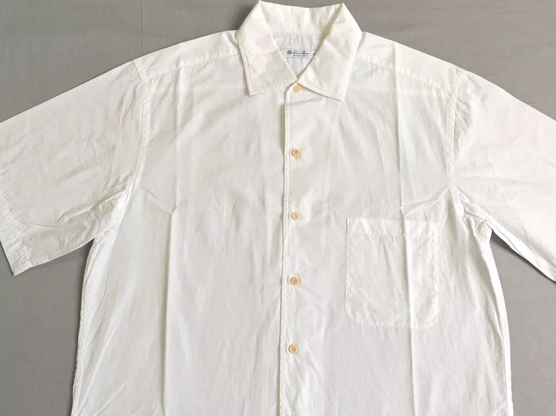Loro Piana LORO PIANA Men's short-sleeved shirts Size US L / EU 52-54 / 3 - 2 Thumbnail