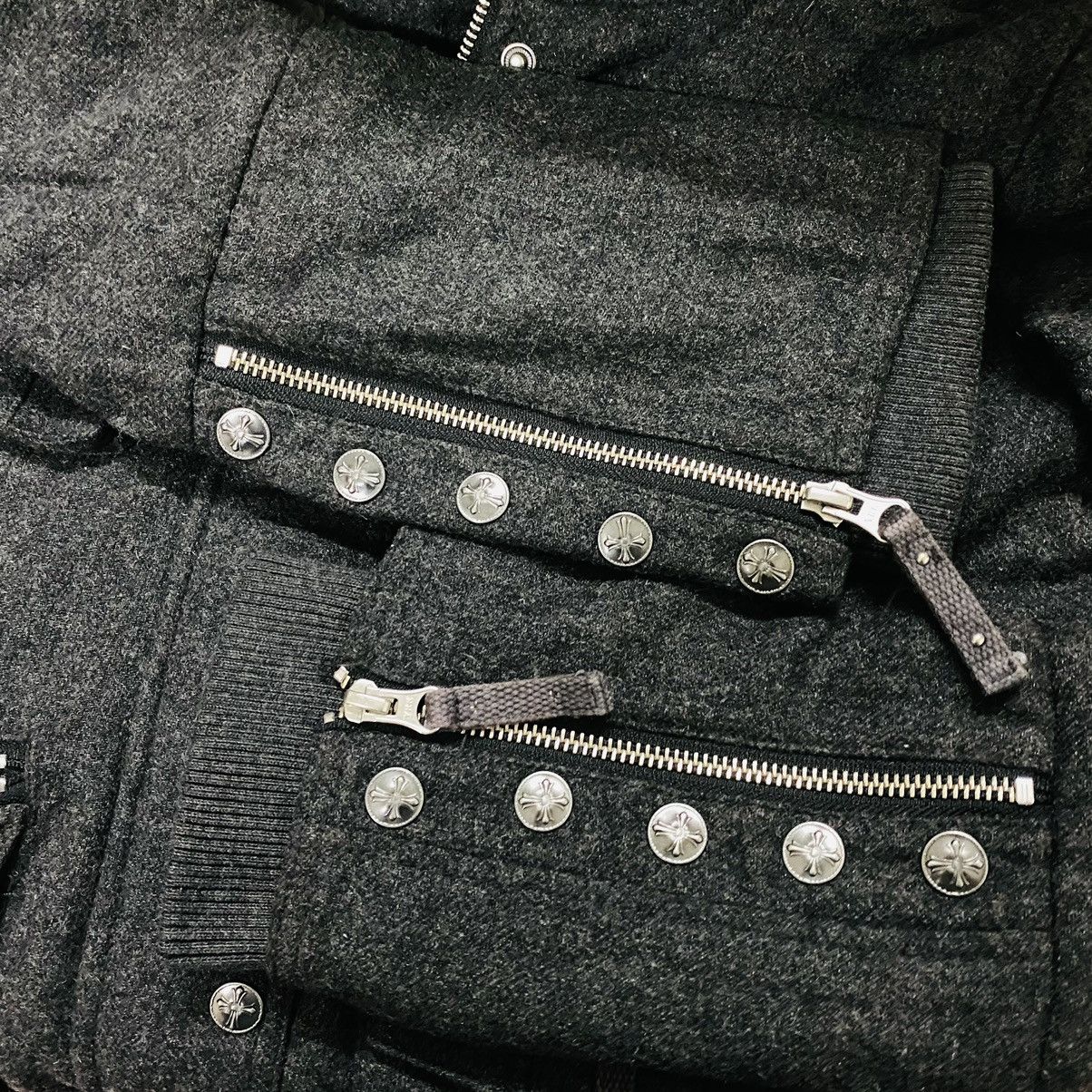 Japanese Brand Ozz croce punk jacket japan hearts chrome hearts Size US M / EU 48-50 / 2 - 8 Thumbnail