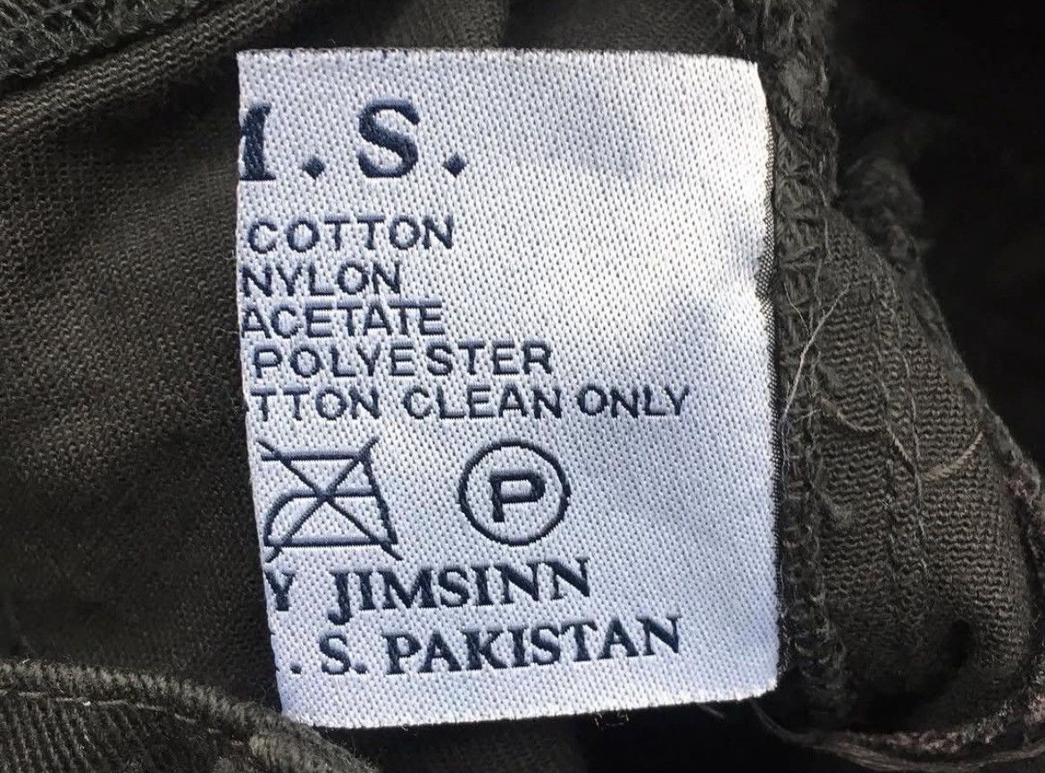 If Six Was Nine 2000s Archival Tokyo Punker Tactical Zip Jeans y2k style Size US 35 - 9 Thumbnail