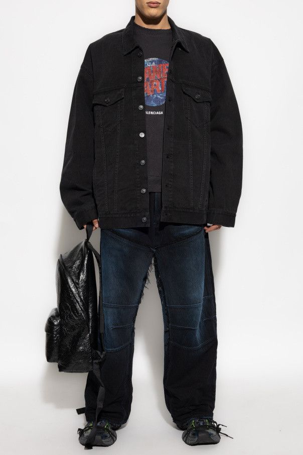 Balenciaga Balenciaga denim jacket Size US L / EU 52-54 / 3 - 2 Thumbnail