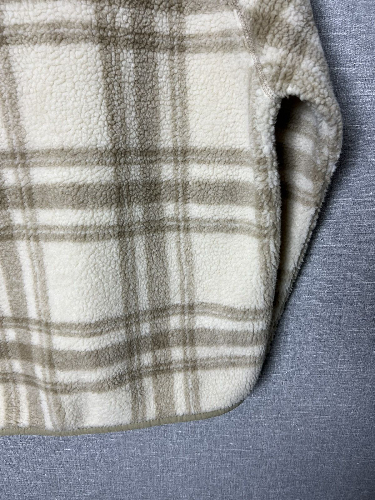 Folk Folk Checkered Full Zipper Sherpa Jacket Teddy Fleece Plaid Size US M / EU 48-50 / 2 - 13 Thumbnail