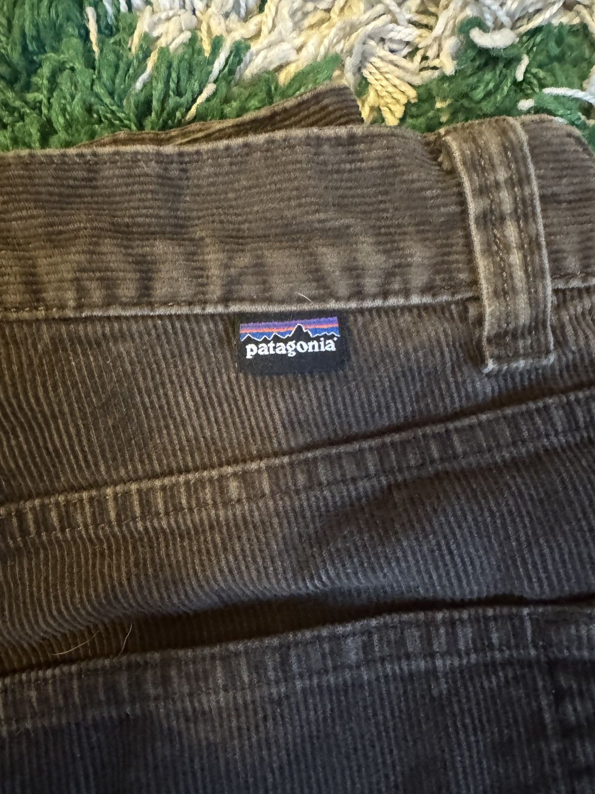 Patagonia Vintage 2000s Patigonia Corduroy Pants Brown Y2K Size US 34 / EU 50 - 2 Thumbnail