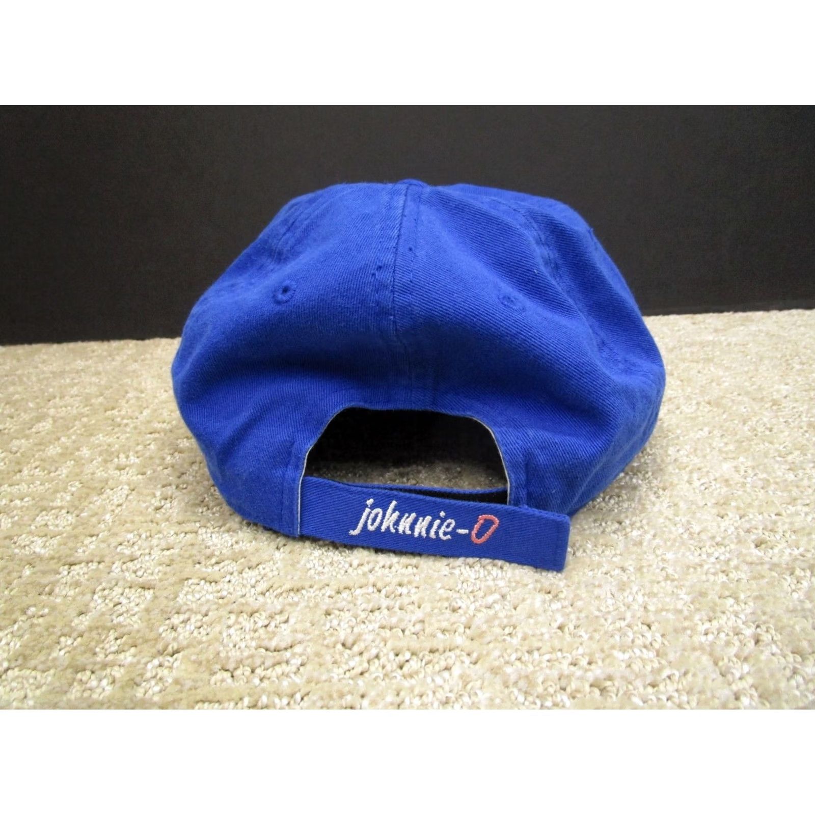 johnnie-O johnnie-O Cap Hat Strap Back Men Adjustable Blue Twill Baseball Cap Logo Size ONE SIZE - 3 Thumbnail