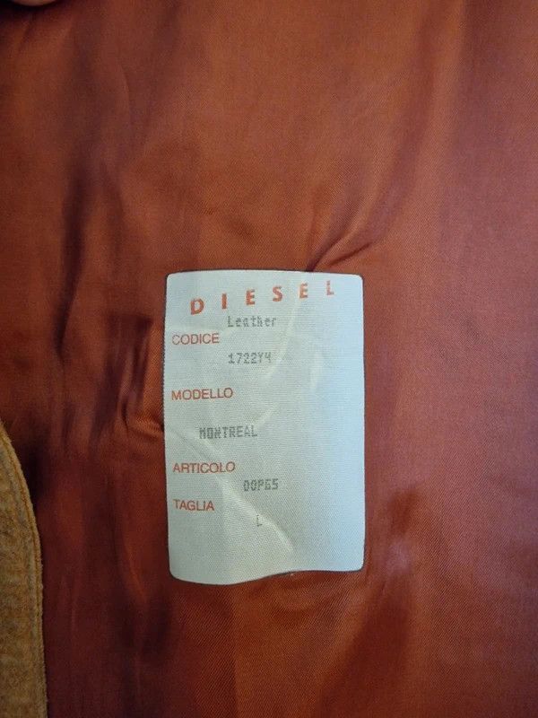 Diesel Rare Vintage Diesel ‘Montreal’ Suede Safari Jacket Size US L / EU 52-54 / 3 - 5 Thumbnail
