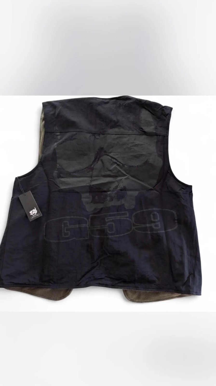 G59 Records G59 FLEECE VEST (BLACK) LARGE Size US L / EU 52-54 / 3 - 5 Thumbnail