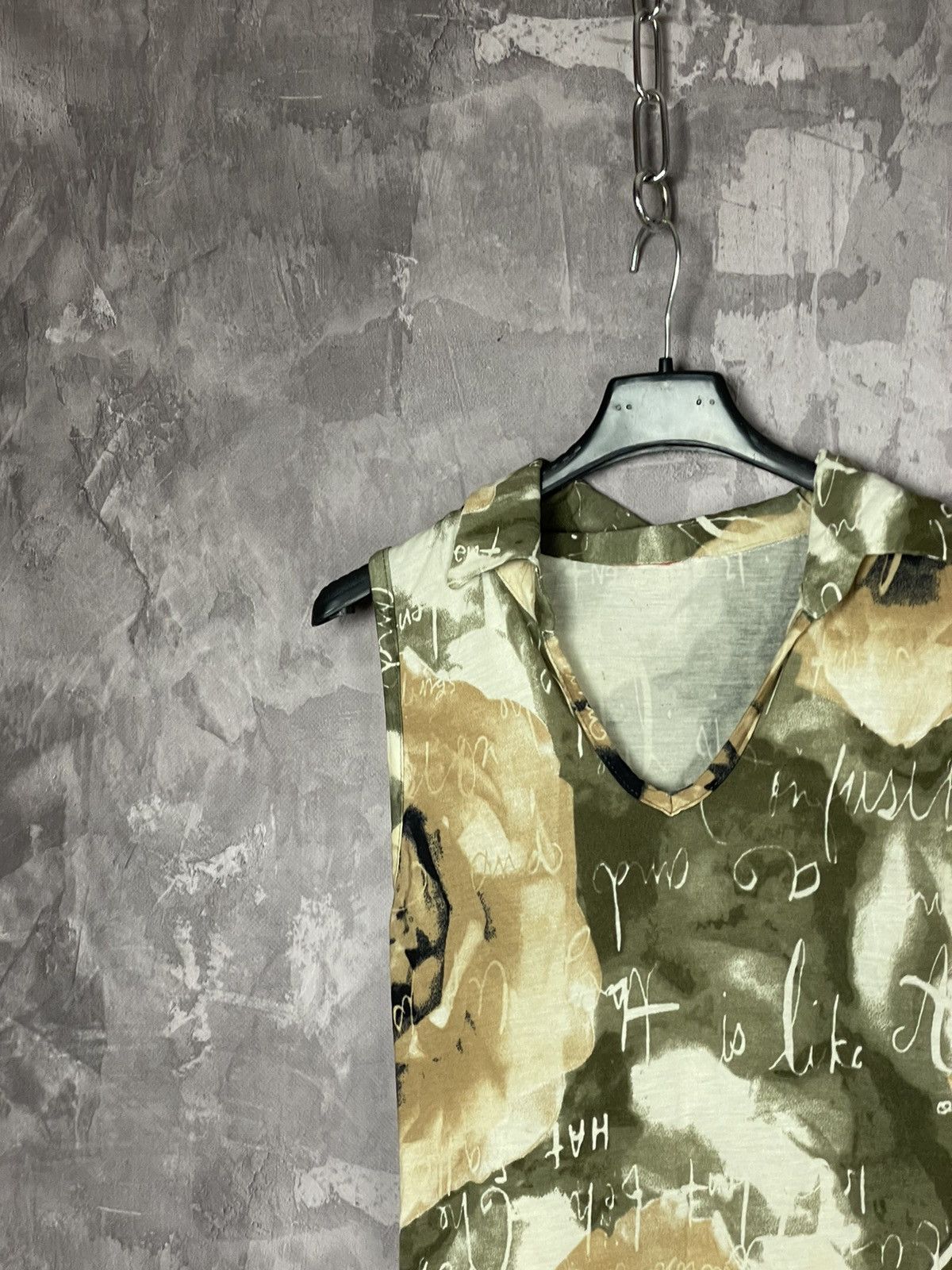 Japanese Brand × Vintage Vintage Mesh Top Engraving like jean paul gailtier Size M / US 6-8 / IT 42-44 - 4 Thumbnail