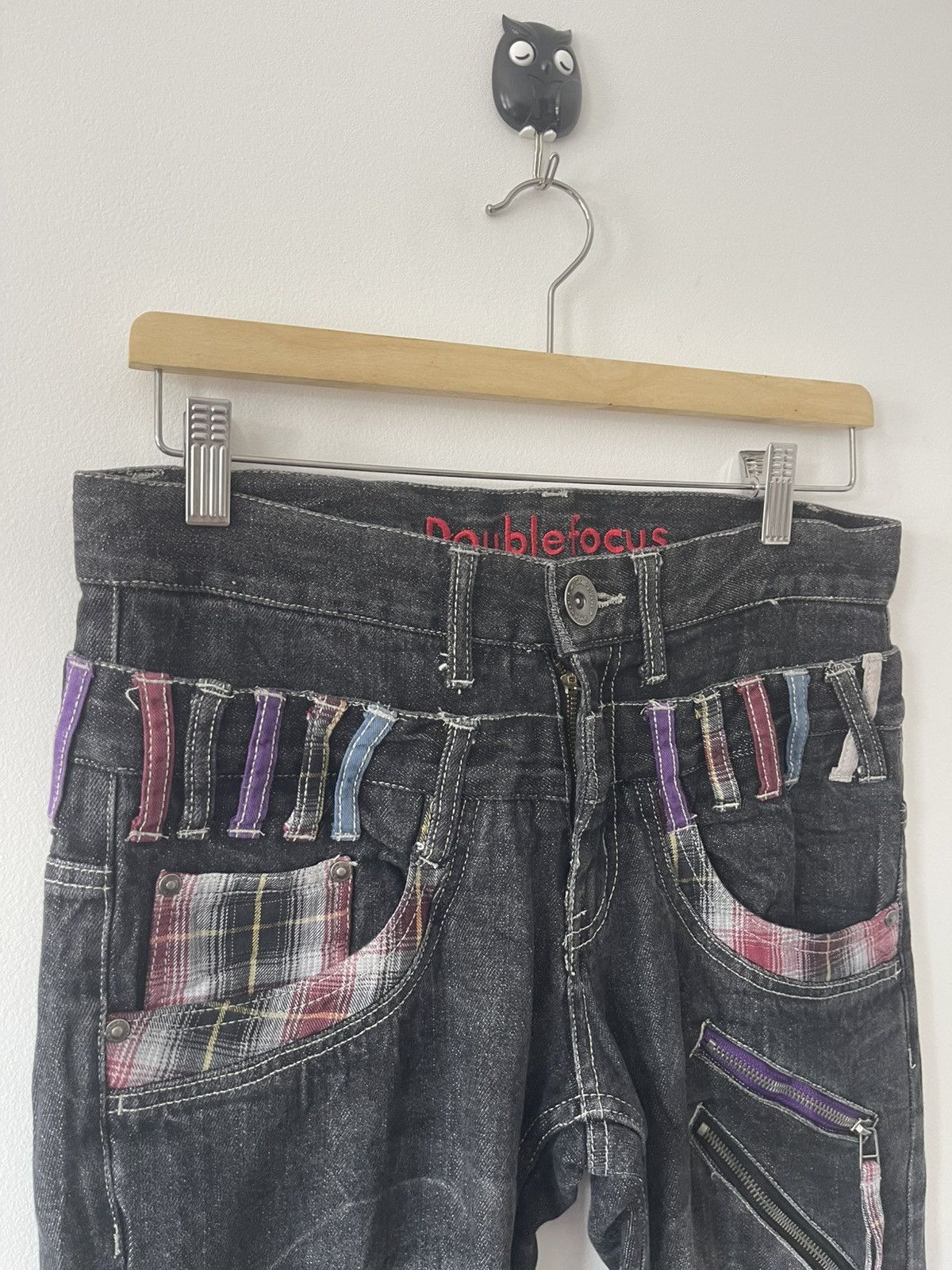 14th Addiction Rare Vintage DOUBLEFOCUS Double Waisted Hysteric Lgb Style Size US 30 / EU 46 - 13 Thumbnail