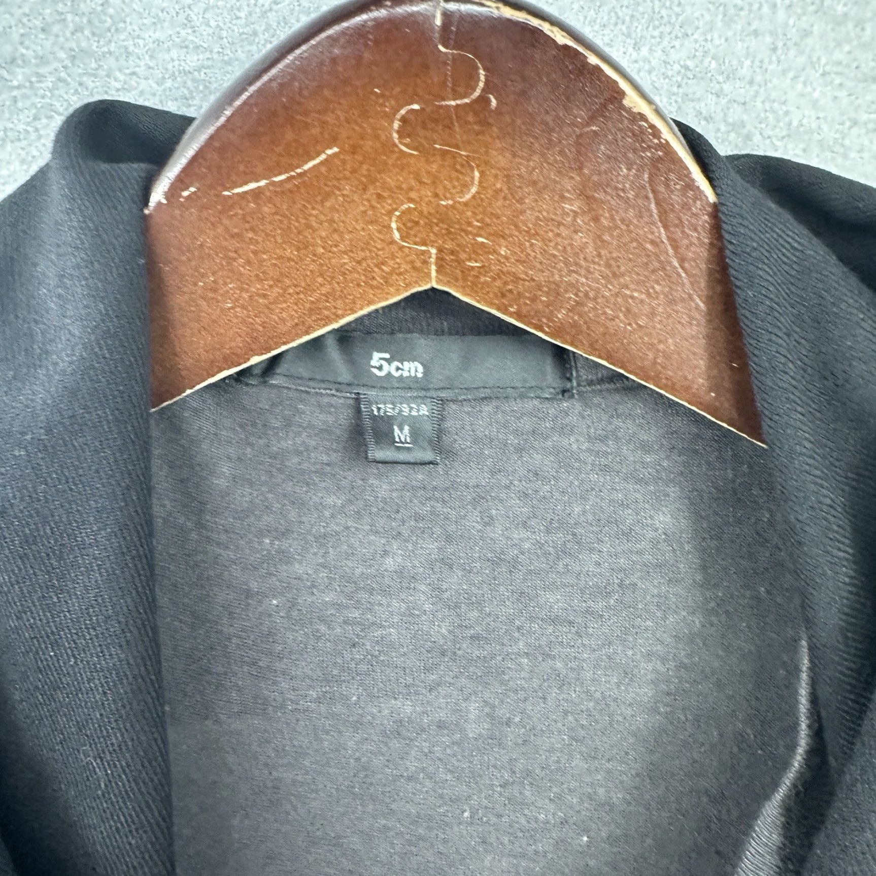 Vintage Five CM Centimeters Cape Mens Medium Black Knit Cape Jacket Modern 70s 60s Vintage No N/A? Size US M / EU 48-50 / 2 - 6 Thumbnail