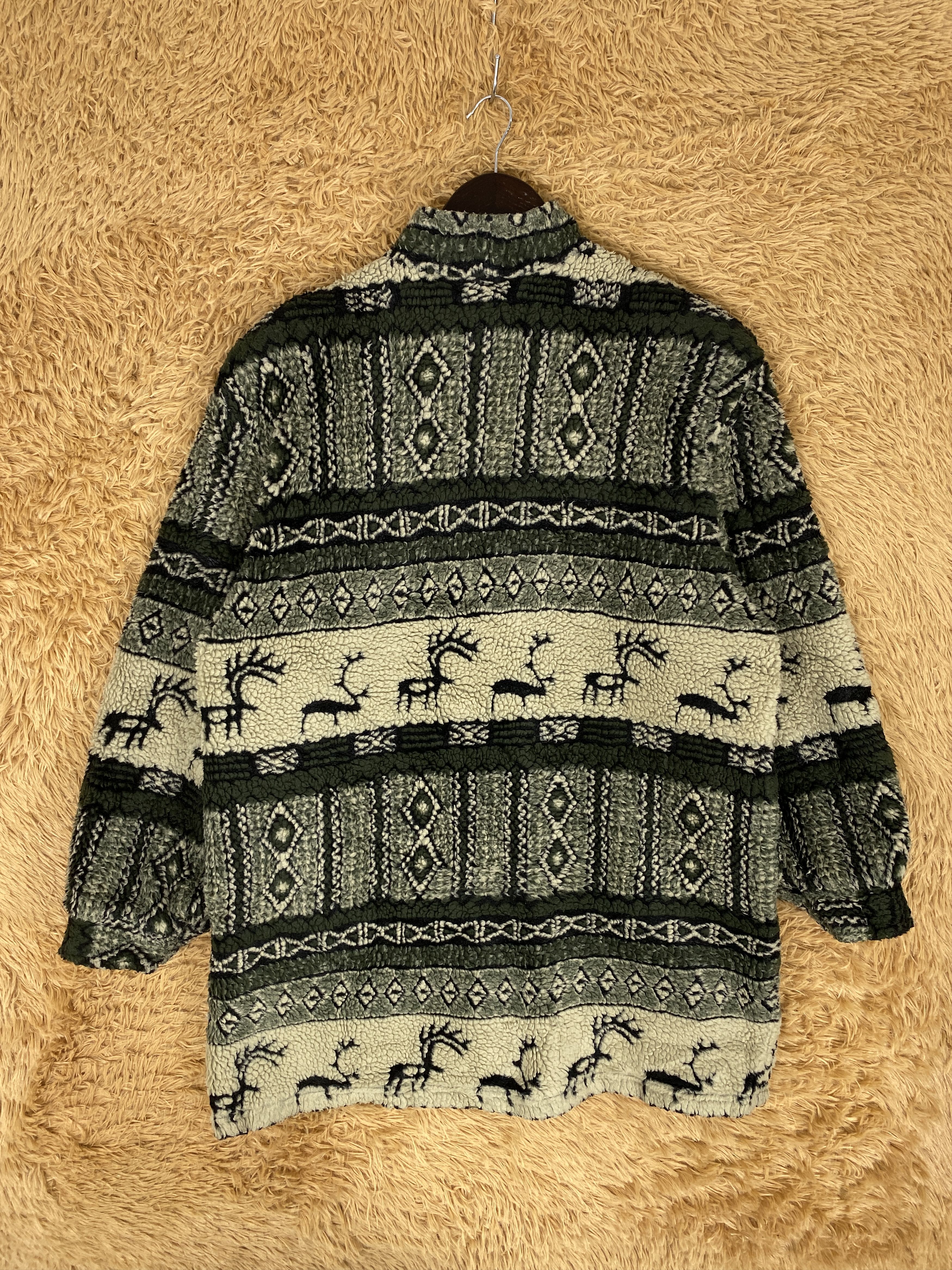 Japanese Brand Vintage Include Native Pattern Wool Long Jacket J2242 Size US S / EU 44-46 / 1 - 5 Thumbnail
