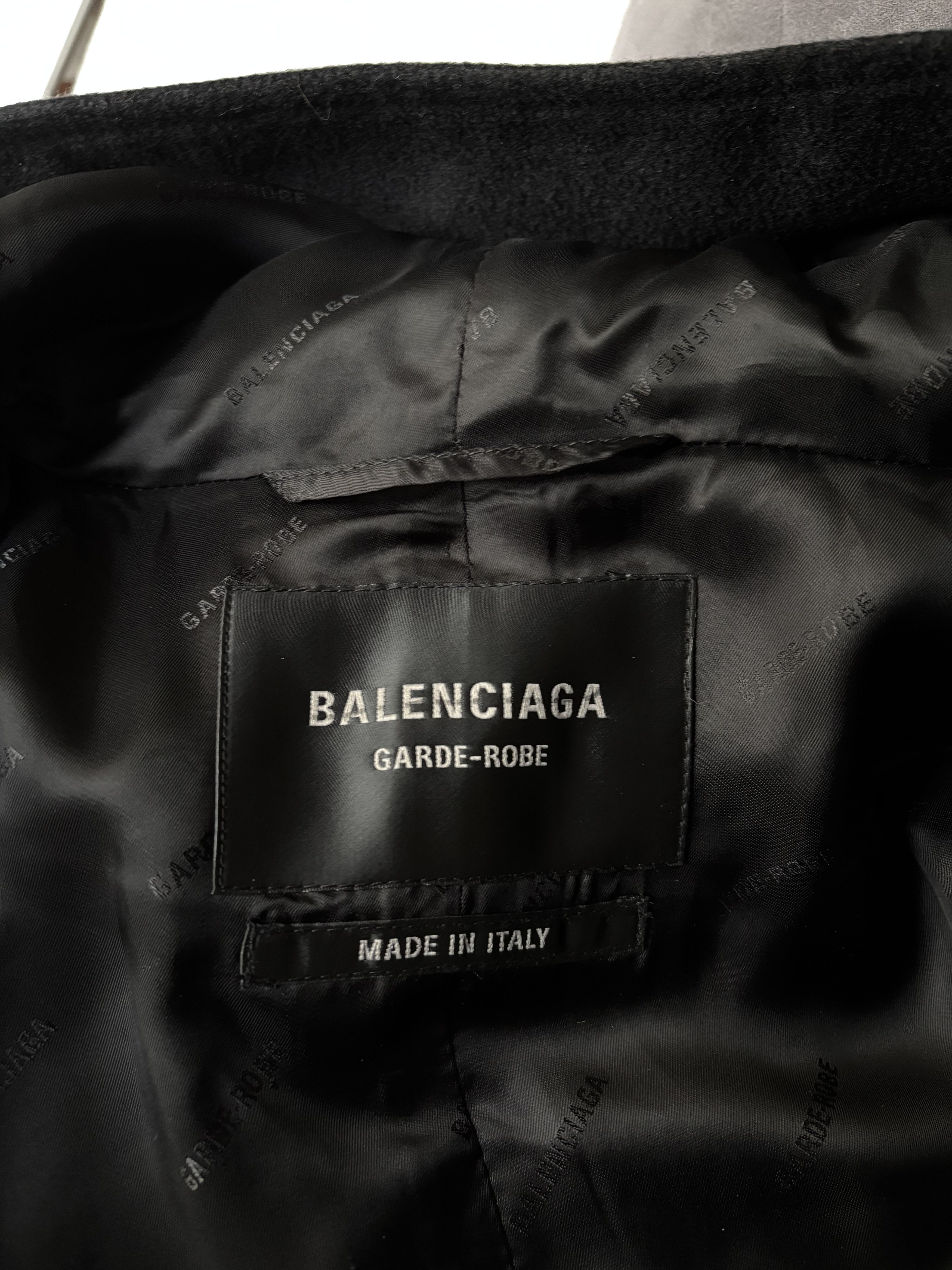 Balenciaga Balenciaga hooded cashmere coat Size US L / EU 52-54 / 3 - 5 Thumbnail