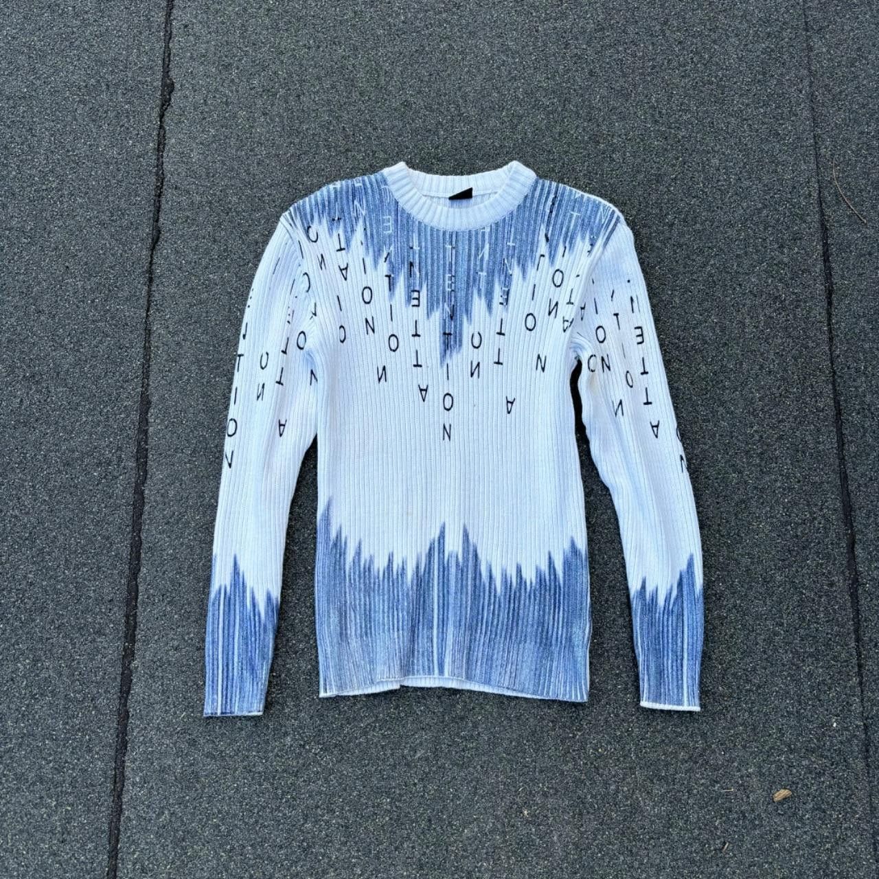 Japanese Brand × Vintage Ribbed archive style sweater Size US L / EU 52-54 / 3 - 1 Thumbnail