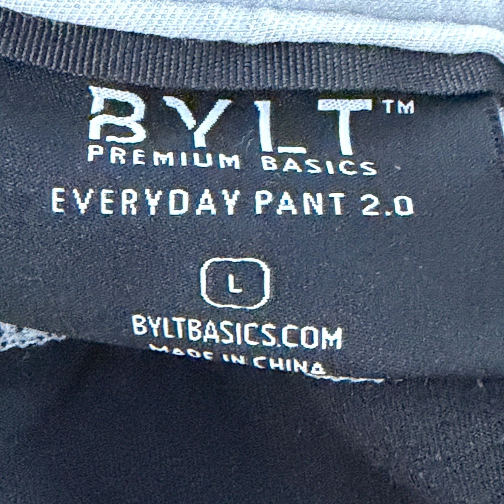 Vintage BYLT Everyday Pant 2.0 Chino Slim 32x29 Stone Grey Mens Size US 32 / EU 48 - 4 Thumbnail