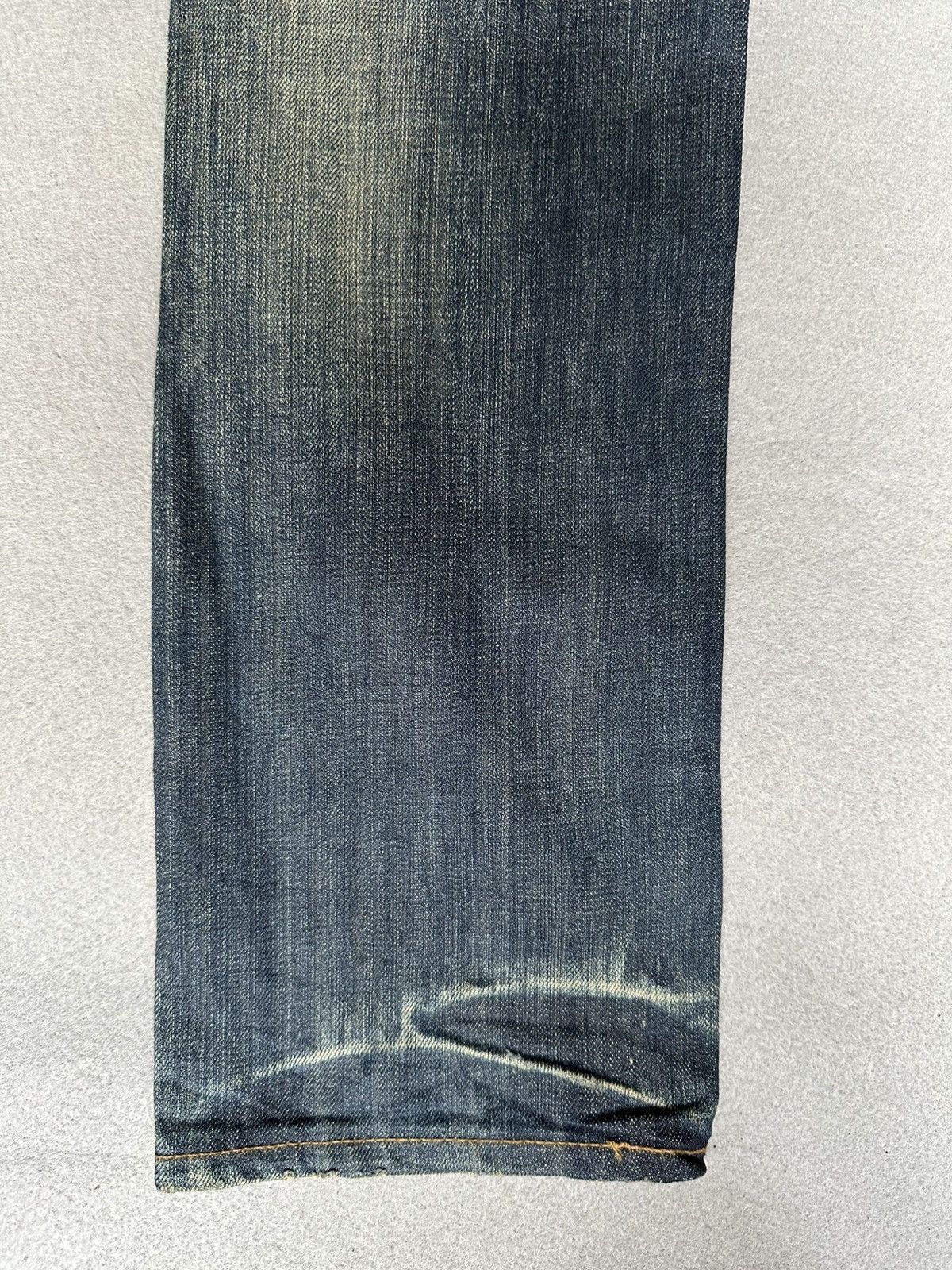 JACKROSE Jack Rose Japan Claw Marks Blue Rusty Denim Size US 32 / EU 48 - 12 Thumbnail