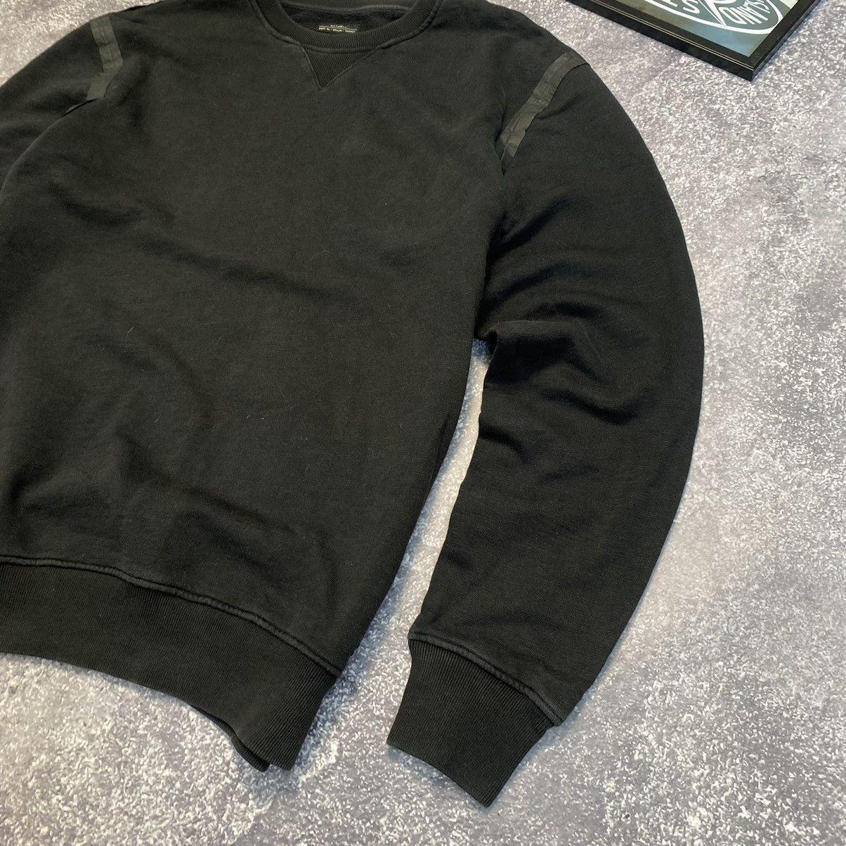 Allsaints Designer All Saints small basic logo faded black sweatshirt Size US M / EU 48-50 / 2 - 6 Thumbnail