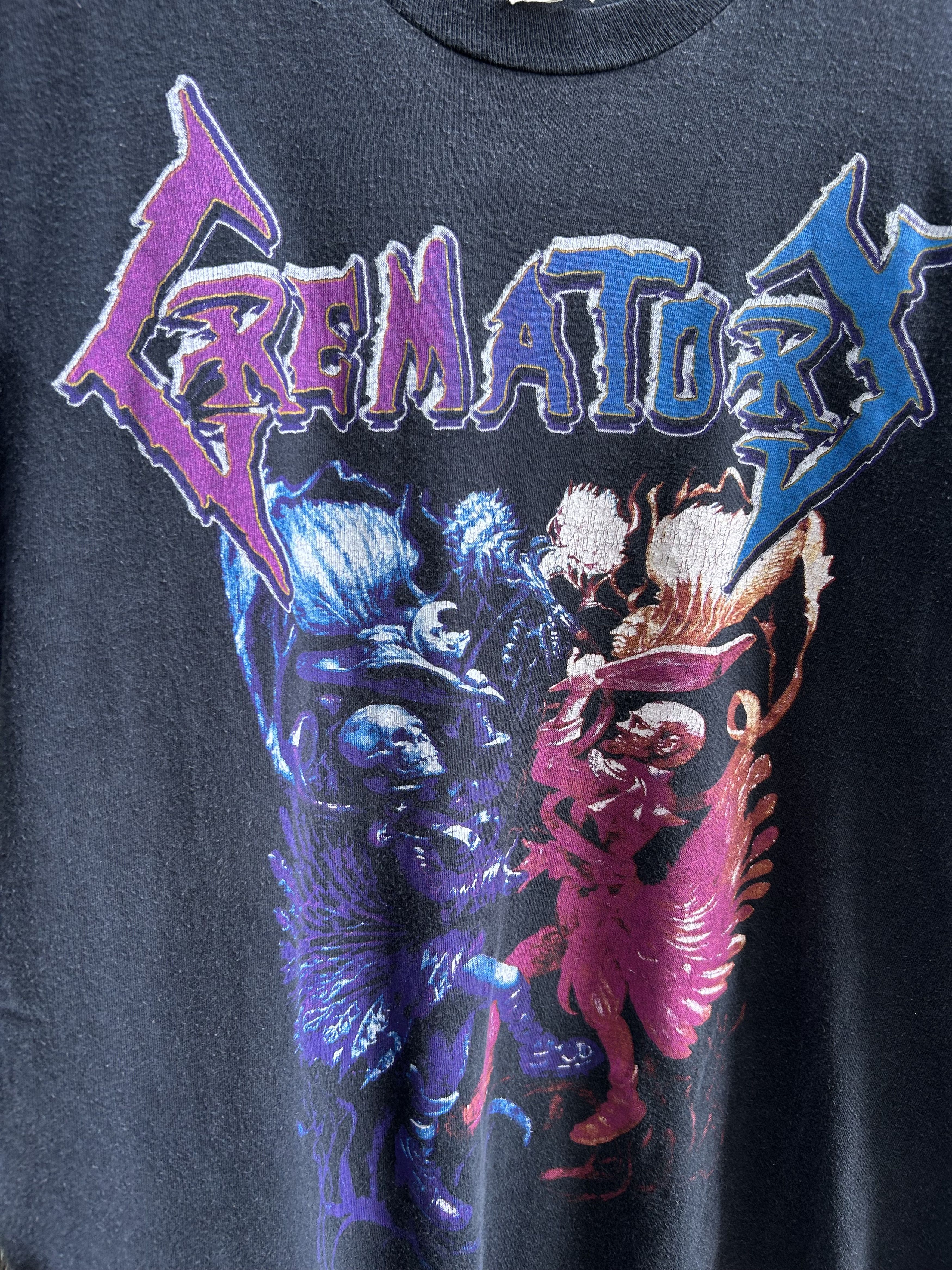 Band Tees Vintage 1995 Crematory Dreams of Dancing Rock Band T-shirt Size US L / EU 52-54 / 3 - 3 Thumbnail