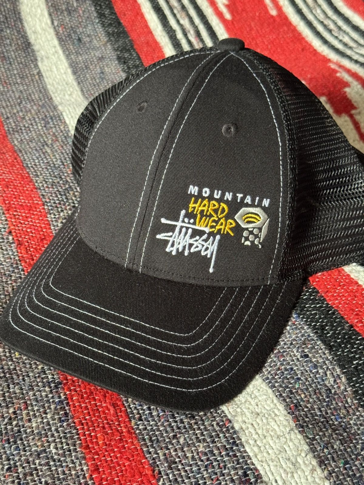 Mountain Hardwear × Stussy Stussy x Mountain Hard Wear Outdoor Gorpcore Trucker Hat Size ONE SIZE - 2 Thumbnail