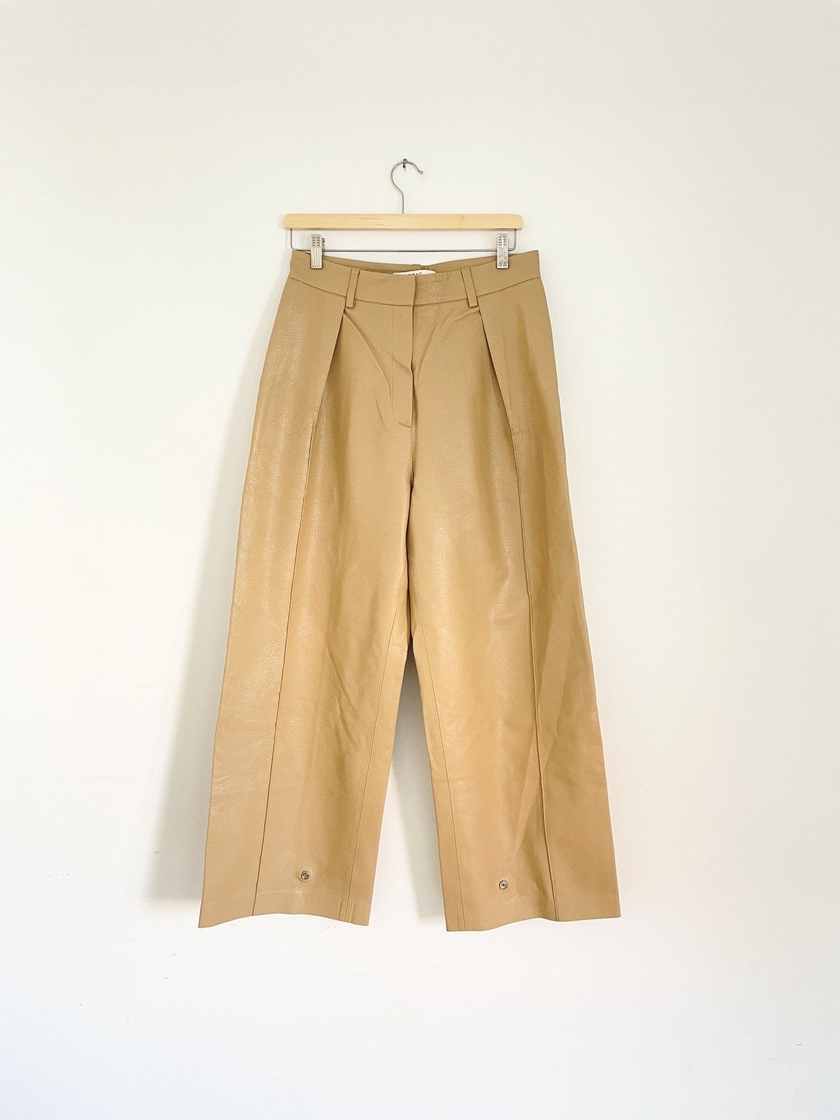 Other Drae Oversized Faux Leather Pants RRP €310 Minimalist Size 28" / US 6 / IT 42 - 5 Thumbnail