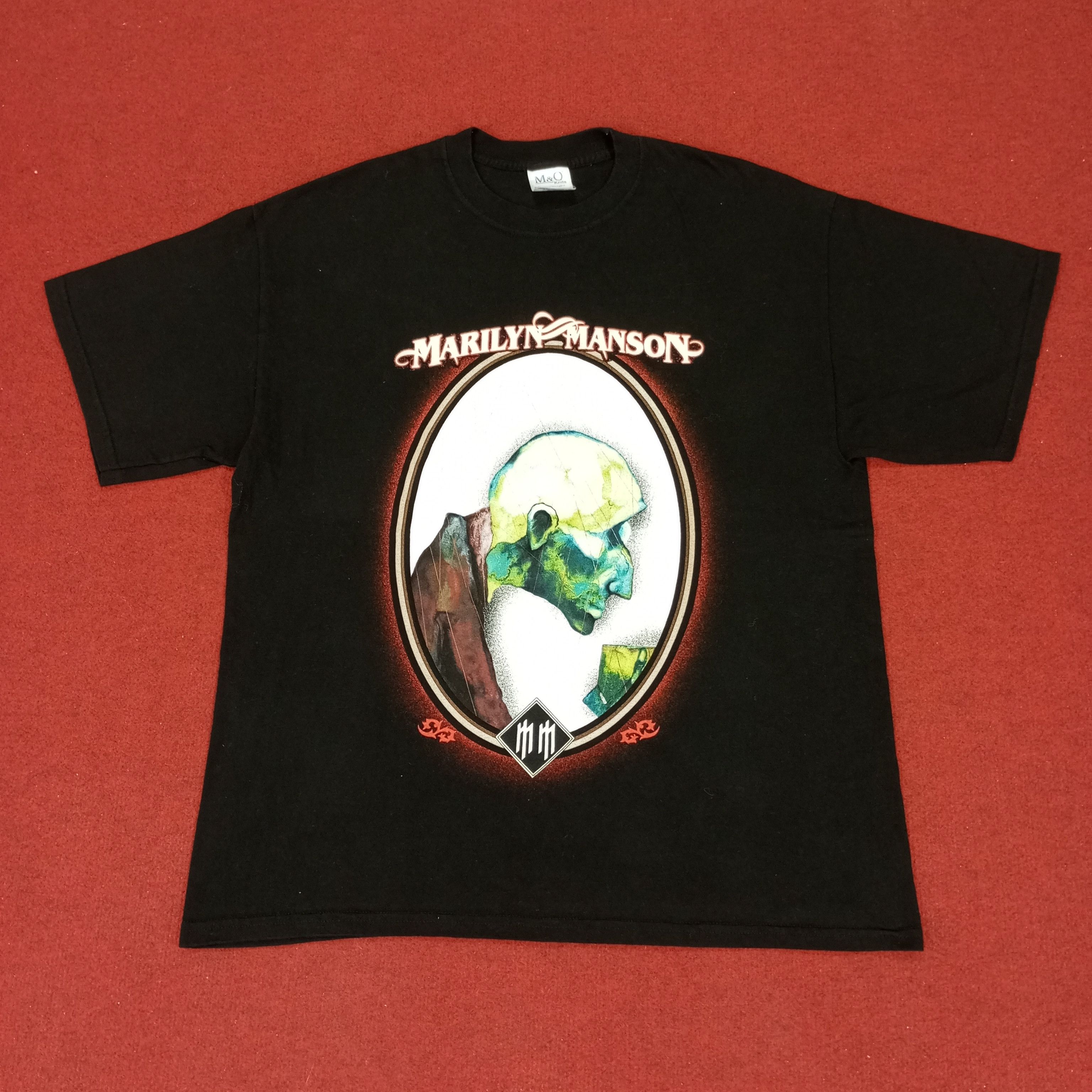 Marilyn Manson Vintage Tshirt Singer Music Streetwear