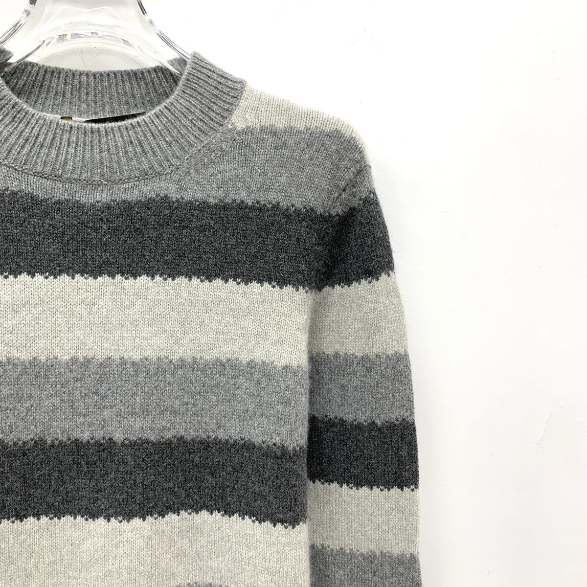 Loro Piana Loro Piana Block Striped Long Sleeve Knit Sweater K26WX Size L / US 10 / IT 46 - 3 Thumbnail