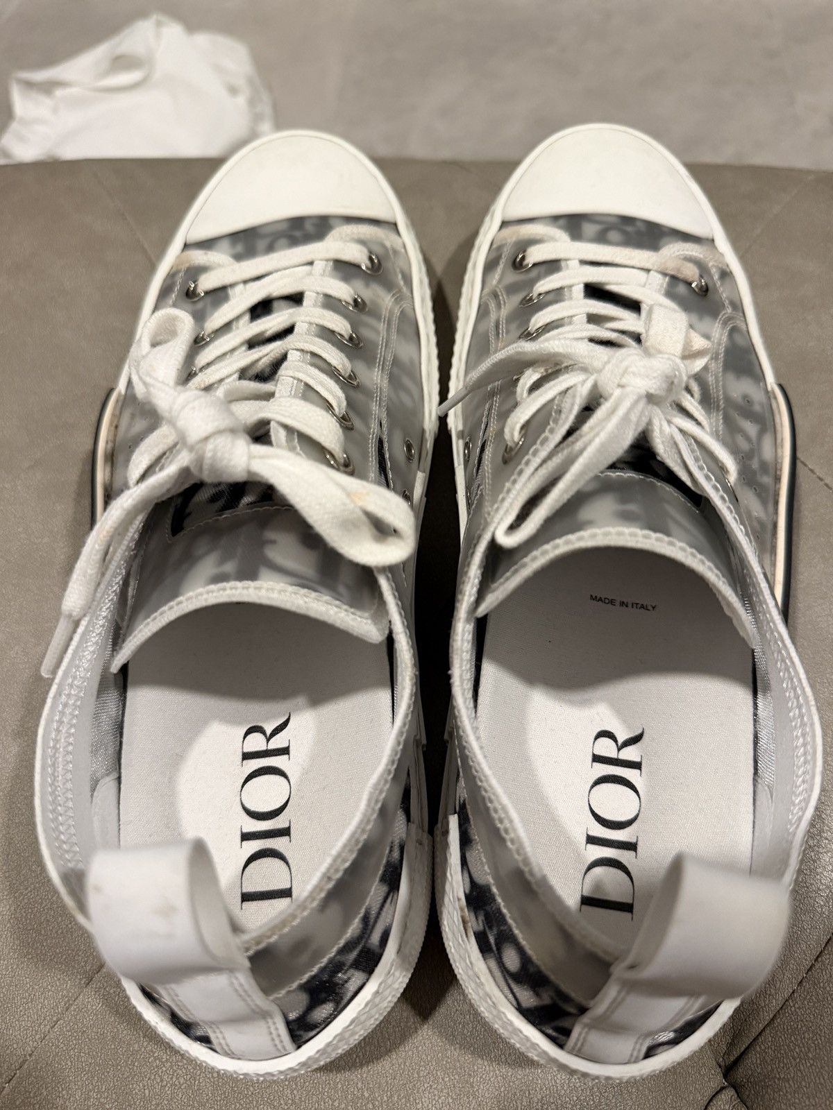 Dior Dior B23 Converse Chuck Taylor Size 10.5 Size US 10.5 / EU 43-44 - 9 Thumbnail