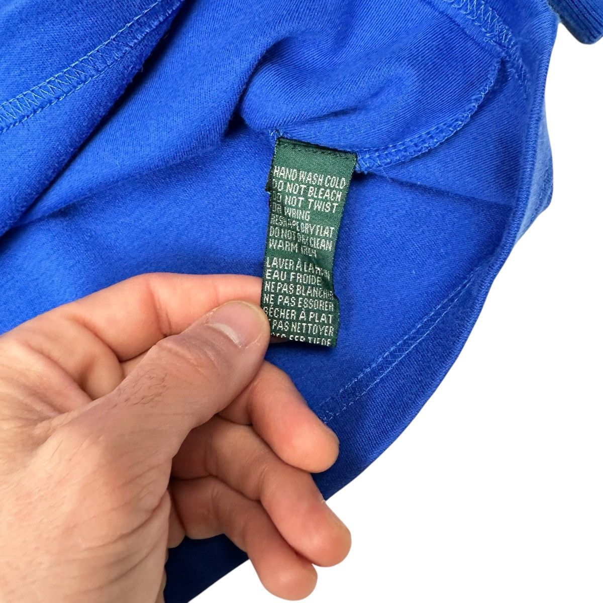 Lauren Ralph Lauren × Ralph Lauren × Vintage Vintage 00s Lauren Ralph Lauren Royal Blue Turtleneck Size L / US 10 / IT 46 - 5 Thumbnail