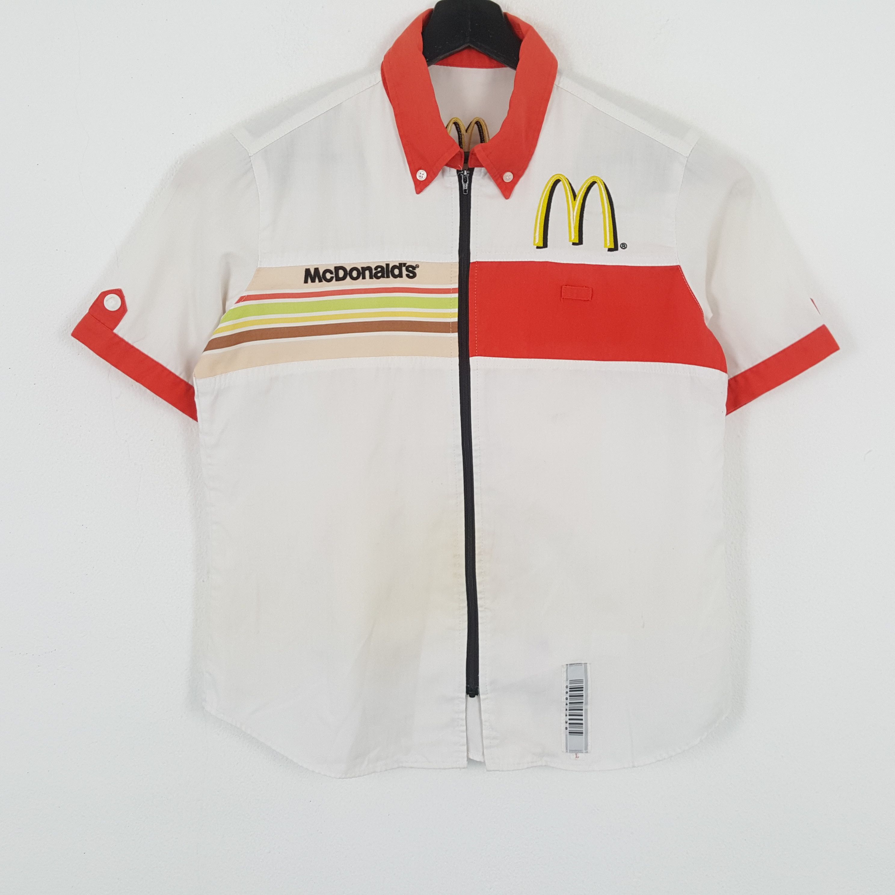 Vintage MCDONALD'S Workwear Uniform Shirt Jacket Size US S / EU 44-46 / 1 - 1 Thumbnail