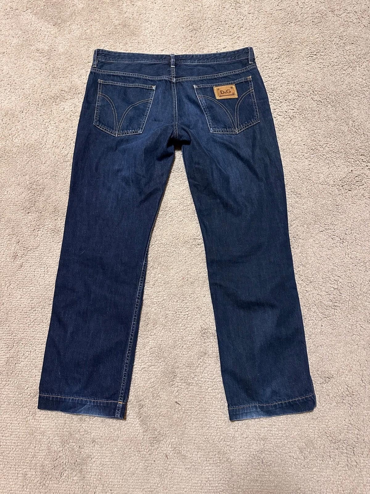 Dolce & Gabbana Dolce & Gabbana Magic Jeans Mens 36 Dark Wash Button Fly Size US 36 / EU 52 - 1 Thumbnail