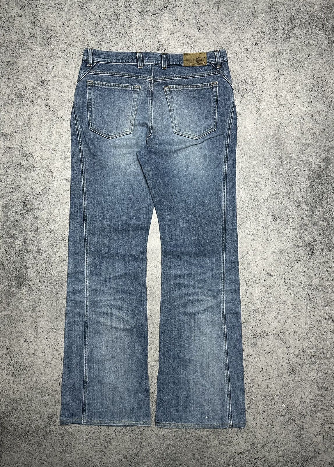 Just Cavalli Vintage Just Cavalli Flared Baggy Jeans Pants Size 30" / US 8 / IT 44 - 11 Thumbnail